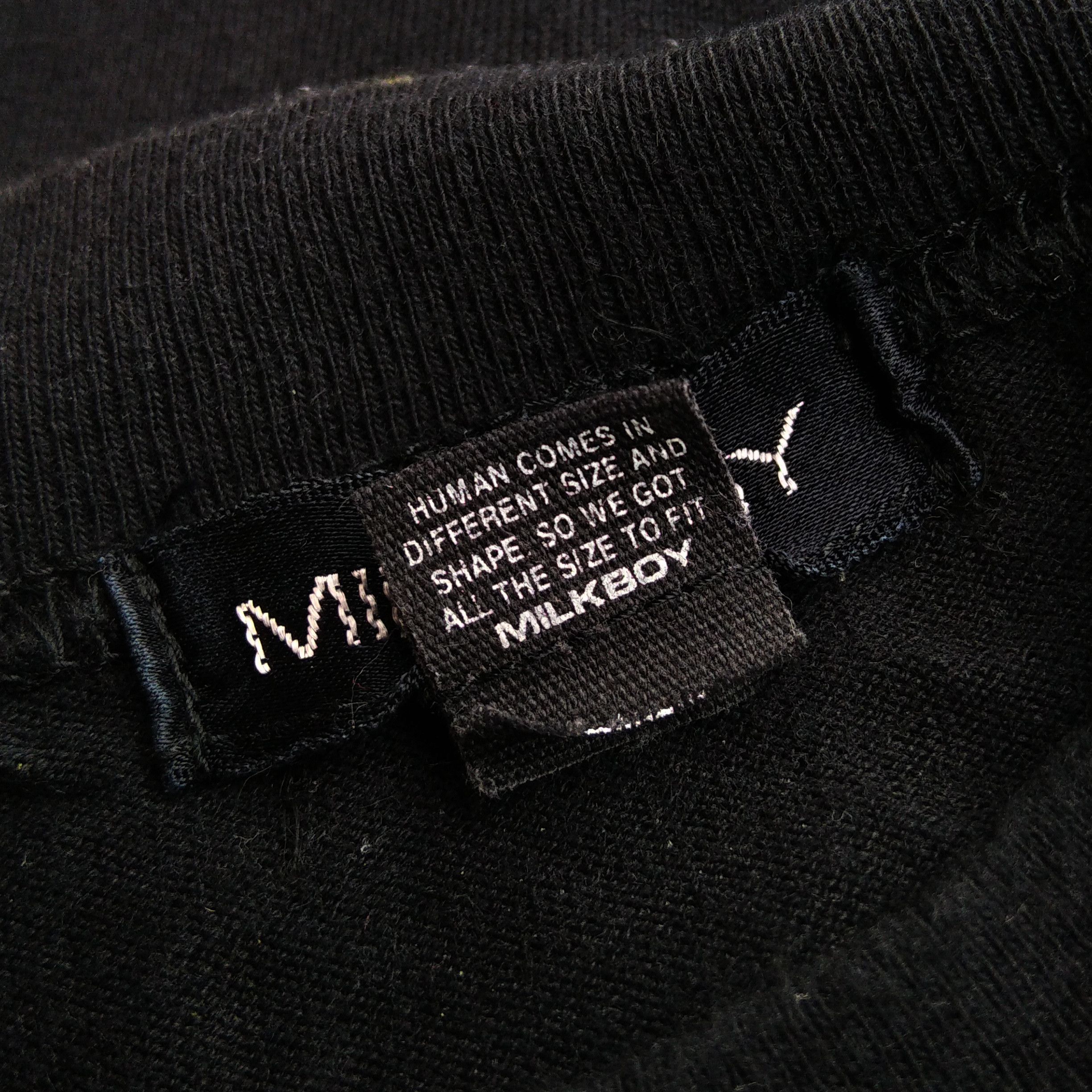 20471120 Vintage 90s MILKBOY Longsleeve Single Stitch Size US L / EU 52-54 / 3 - 6 Thumbnail