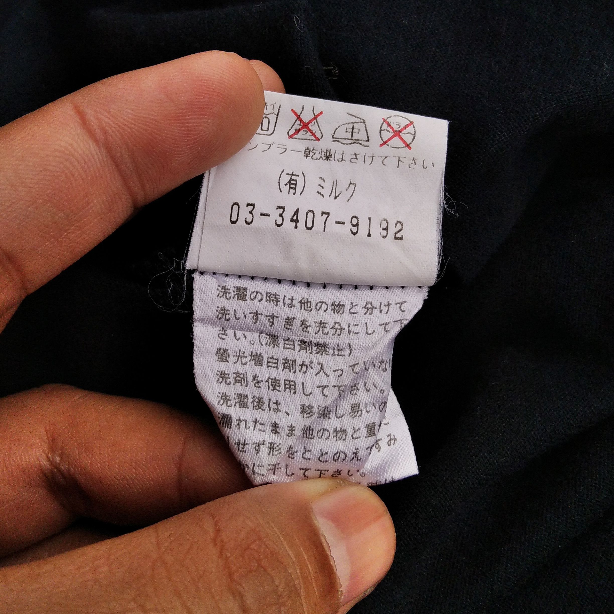 20471120 Vintage 90s MILKBOY Longsleeve Single Stitch Size US L / EU 52-54 / 3 - 8 Thumbnail