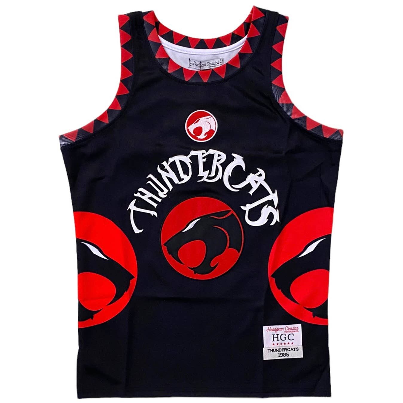 ThunderCats Men's Headgear Classics Basketball Black Jersey
