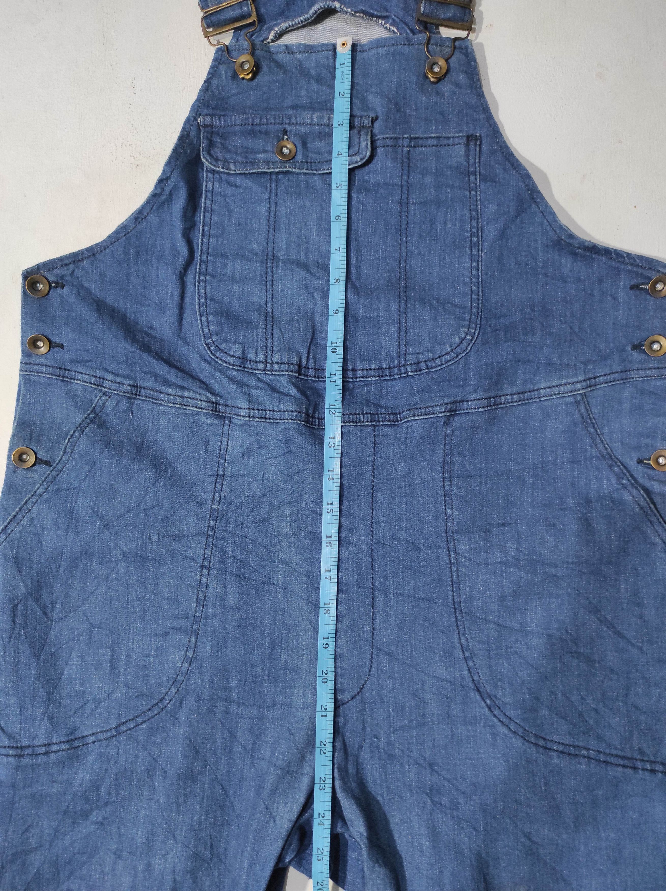 Japanese Brand MAD Overall Jumpsuit Denim Jeans size M Size US 34 / EU 50 - 14 Thumbnail