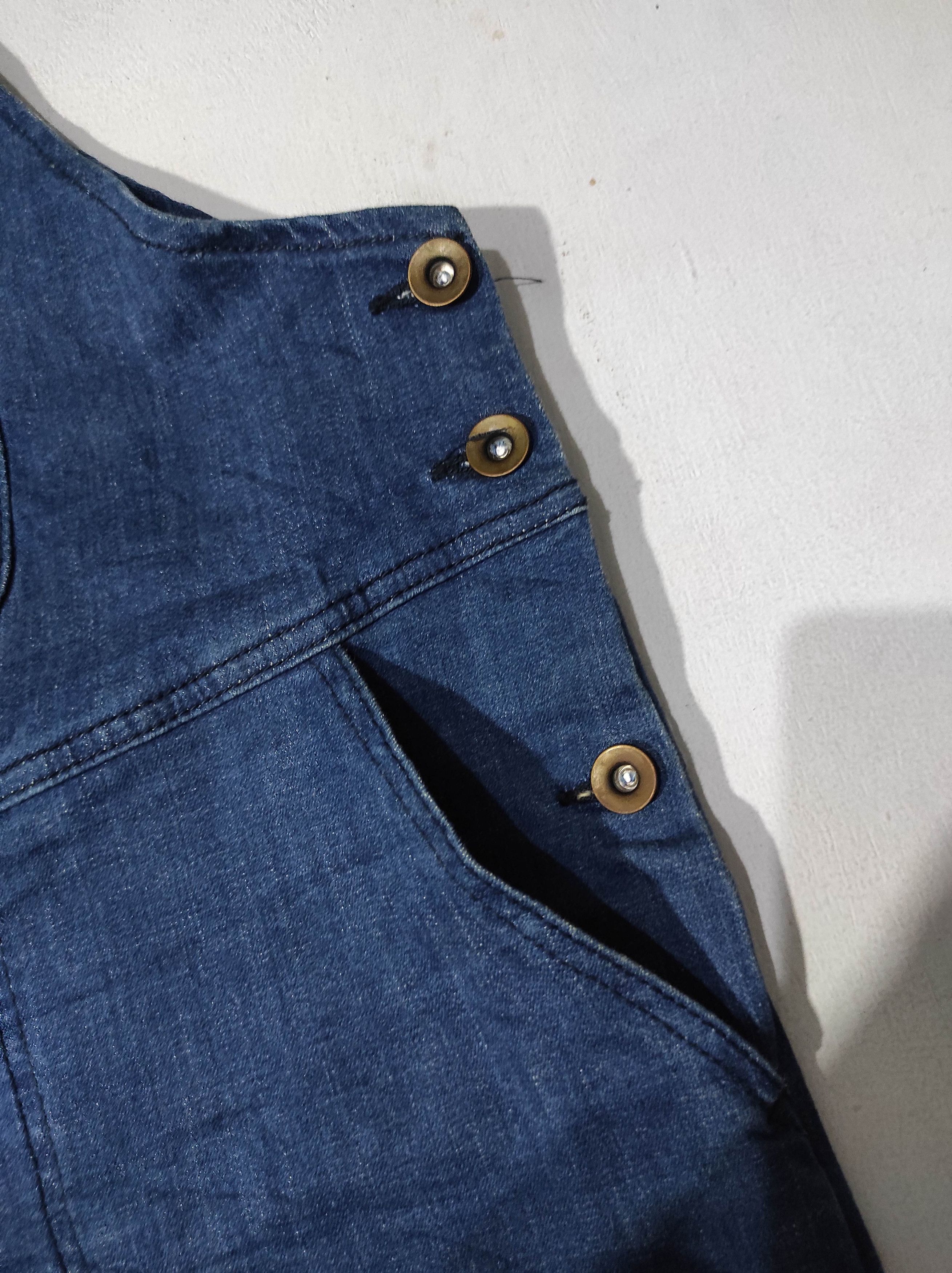 Japanese Brand MAD Overall Jumpsuit Denim Jeans size M Size US 34 / EU 50 - 5 Thumbnail