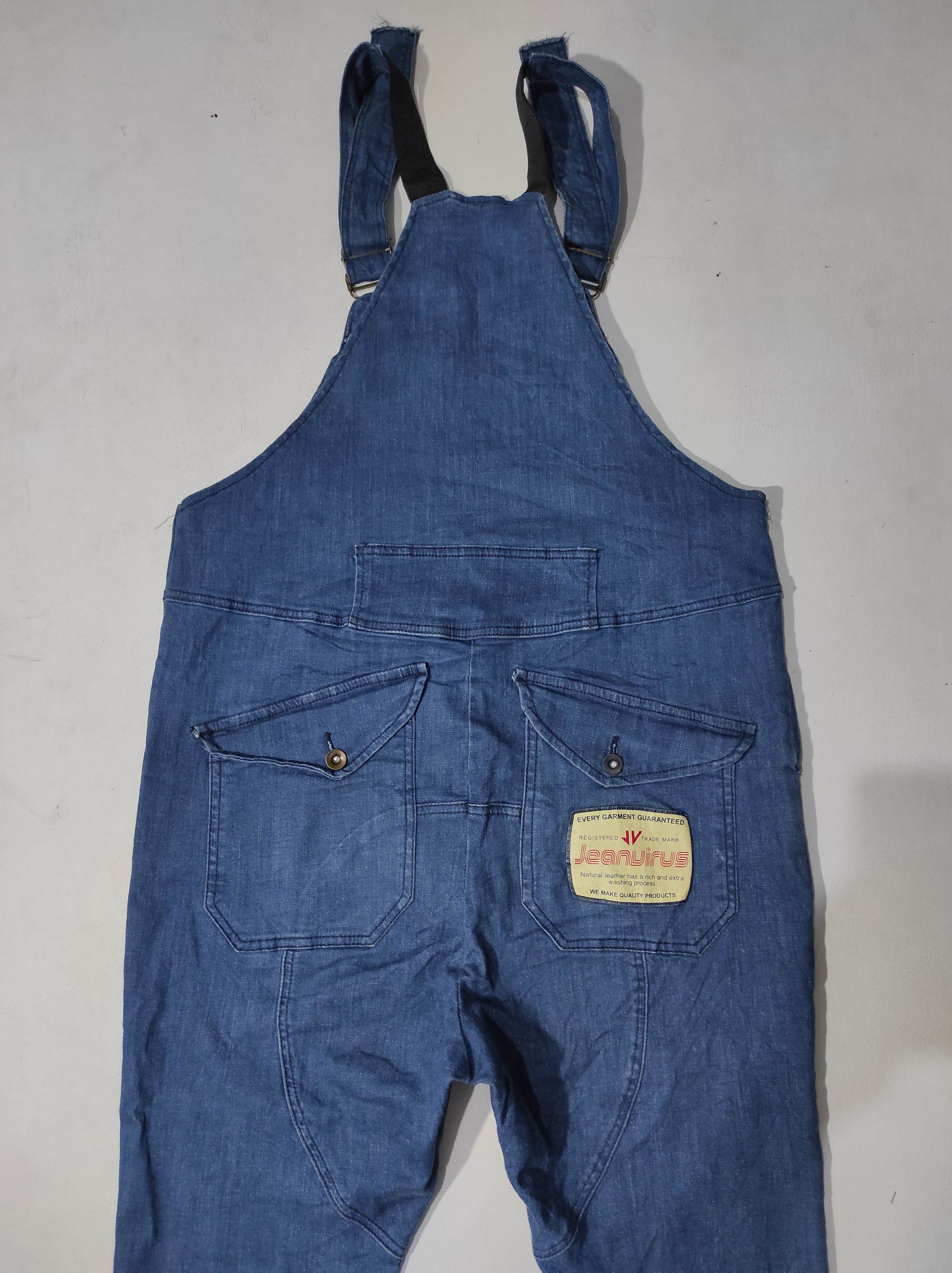 Japanese Brand MAD Overall Jumpsuit Denim Jeans size M Size US 34 / EU 50 - 10 Thumbnail