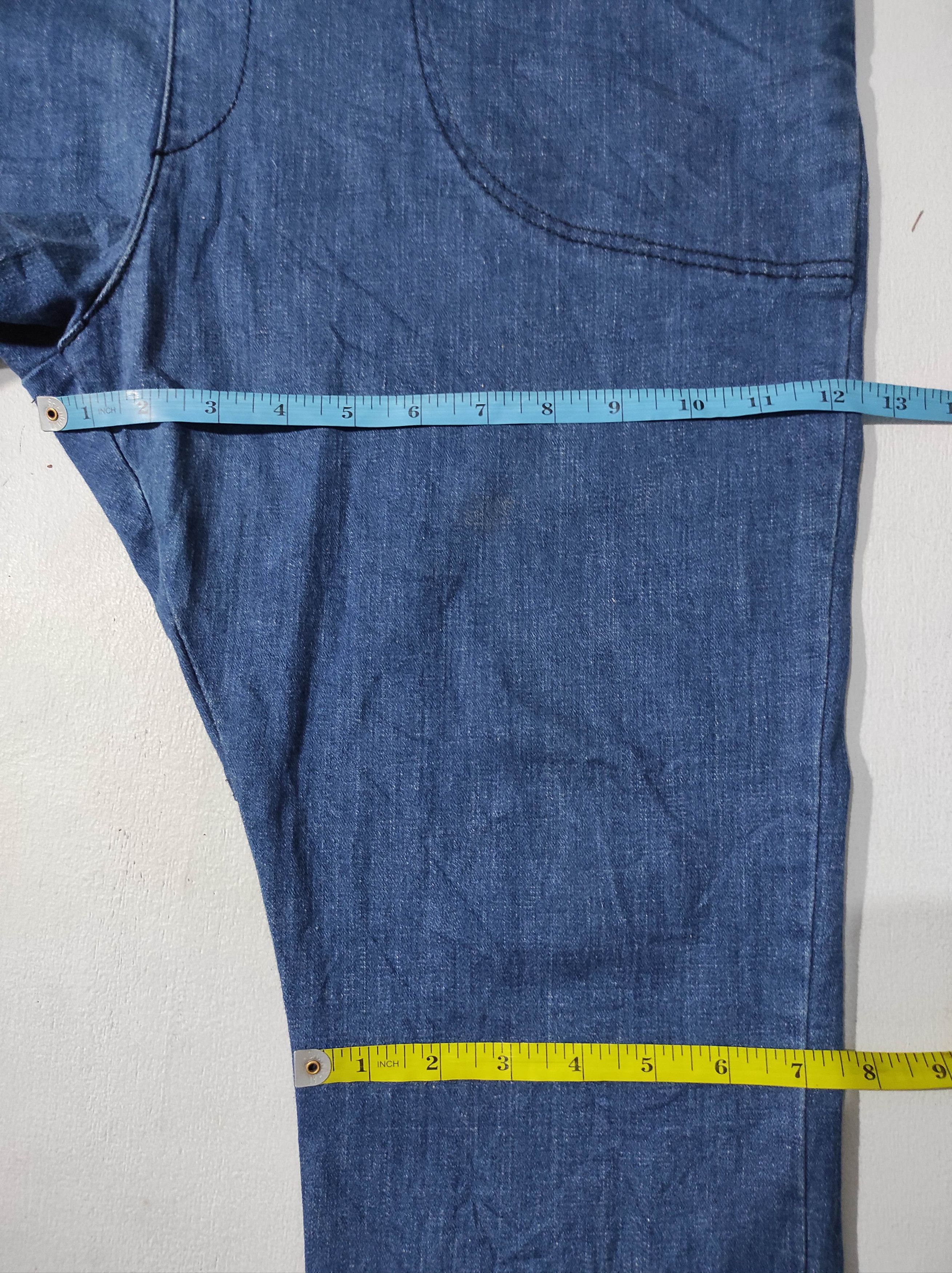 Japanese Brand MAD Overall Jumpsuit Denim Jeans size M Size US 34 / EU 50 - 15 Thumbnail