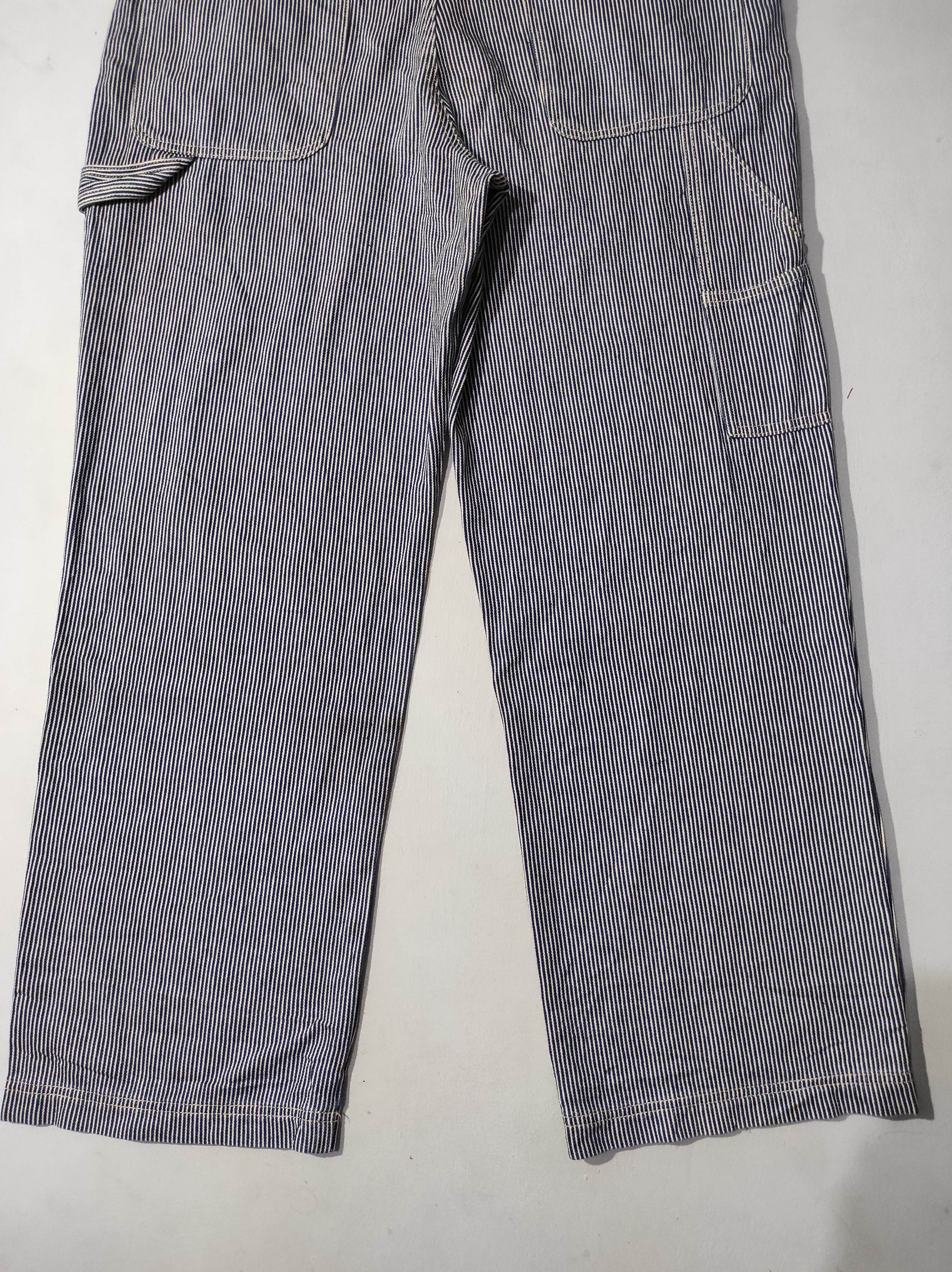 Japanese Brand Multipocket Hickory overall denim Size US 34 / EU 50 - 11 Thumbnail