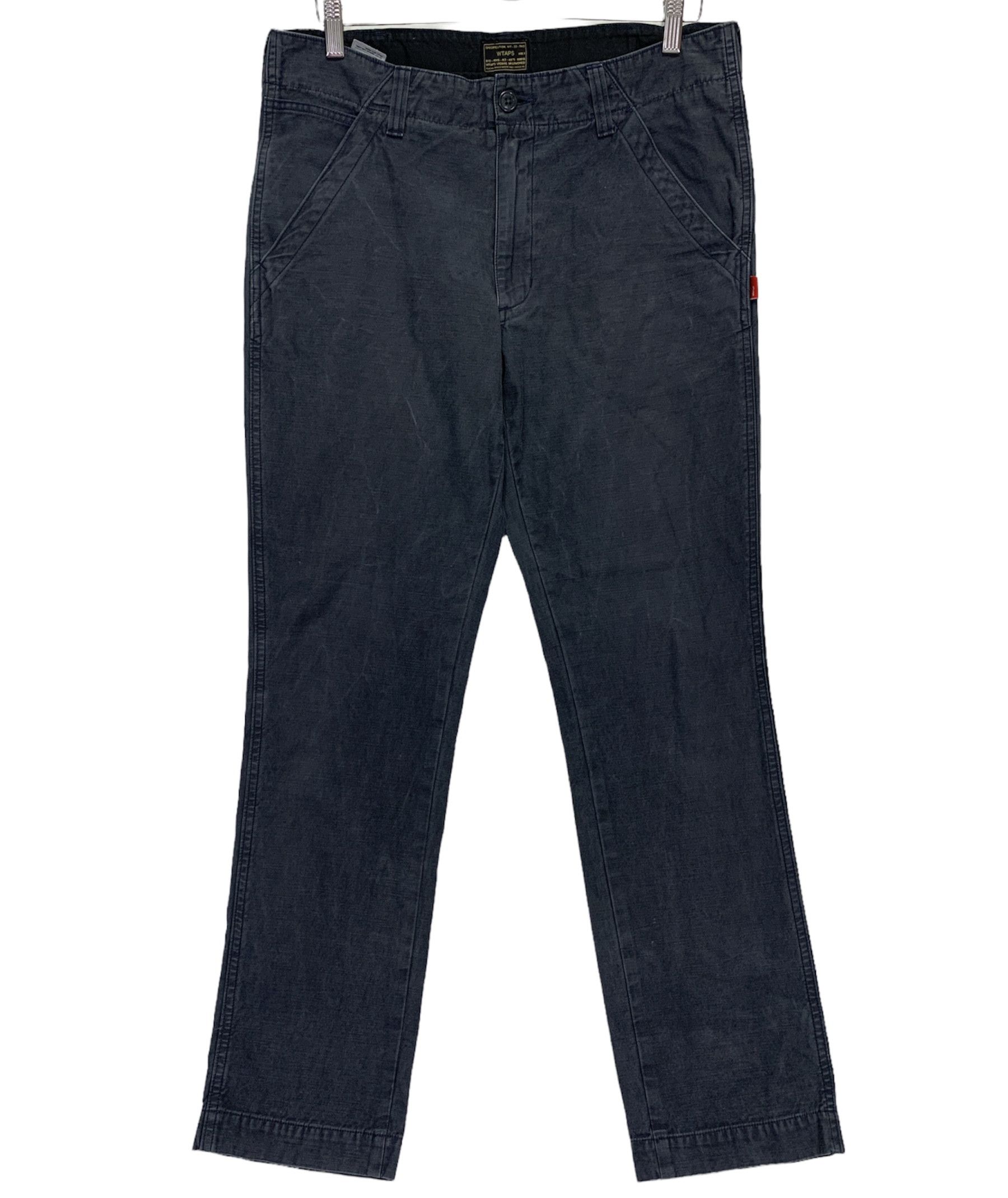 [L] WTAPS 15SS BUDS Skinny Washed Cotton Pants