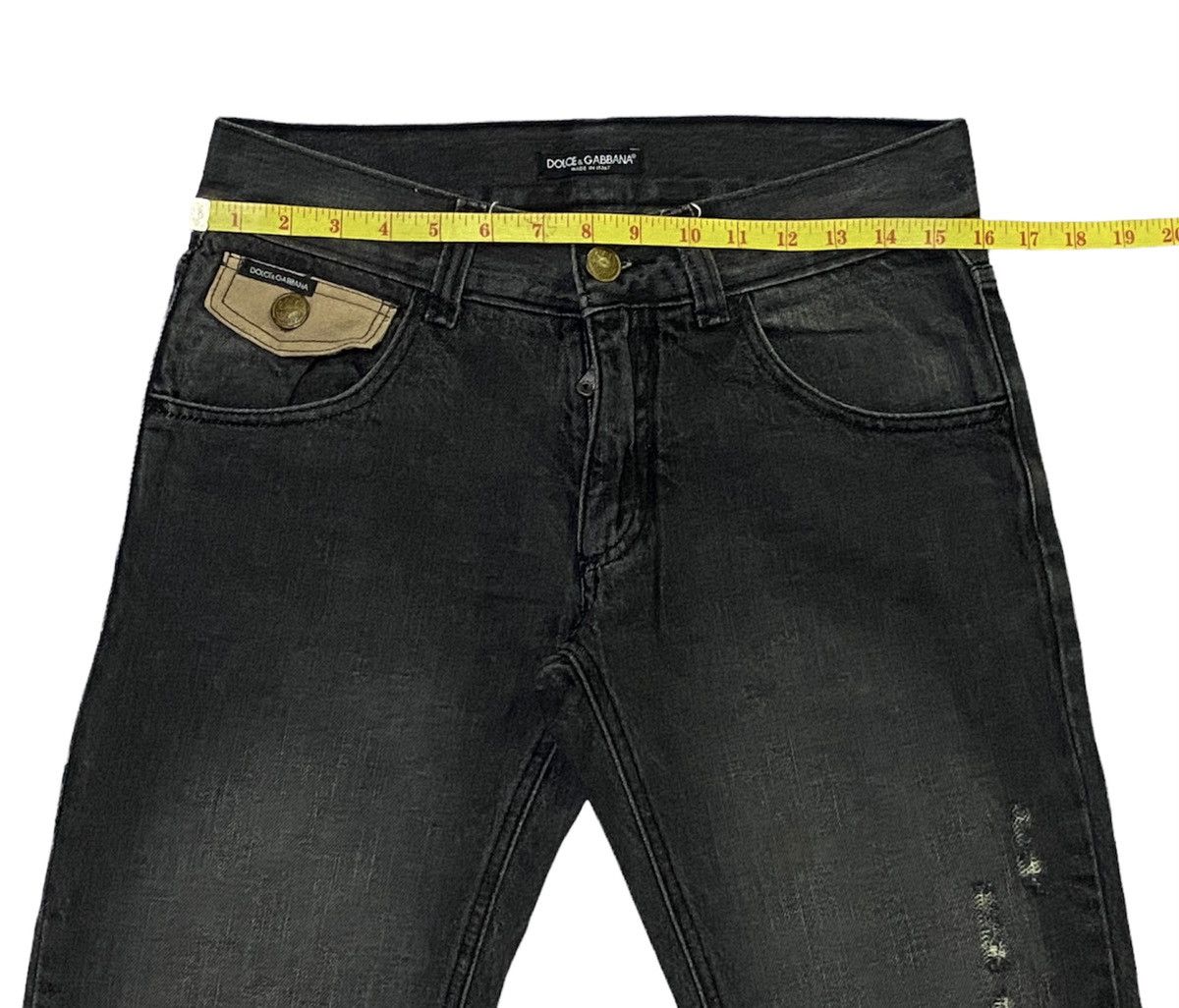 Dolce & Gabbana Dolce & Cabbana Ripped Distressed Denim Pants Size US 32 / EU 48 - 4 Thumbnail