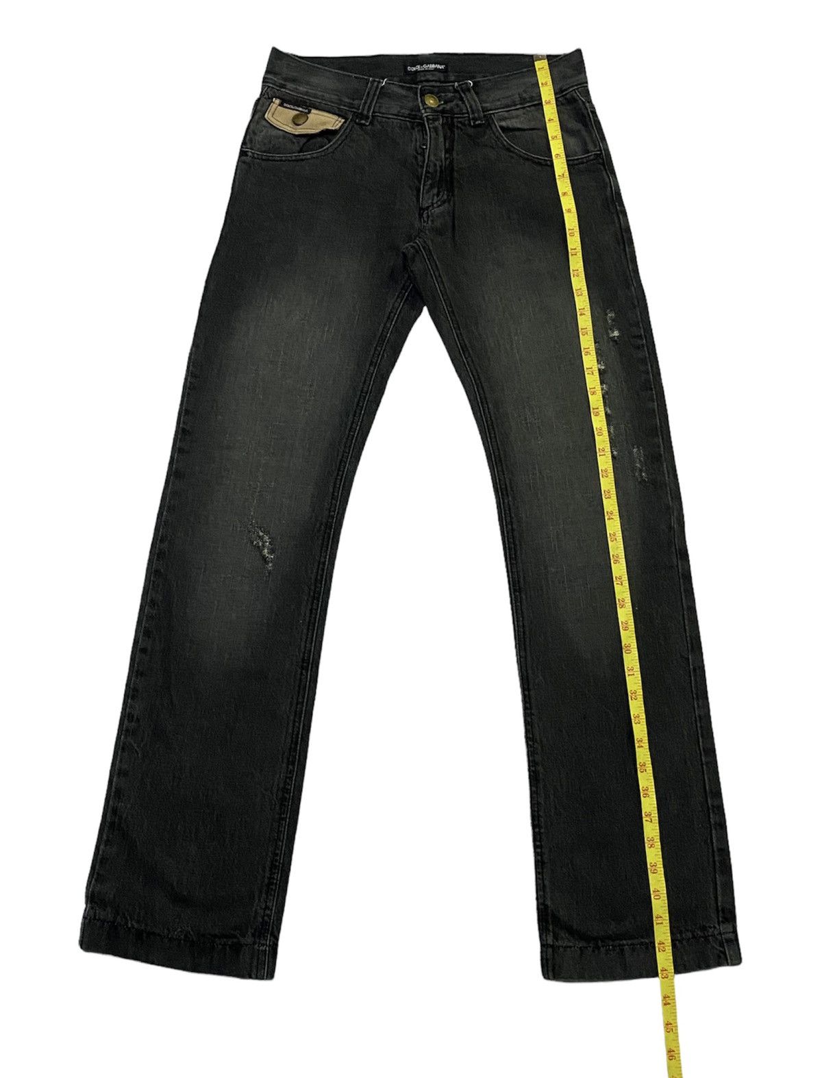 Dolce & Gabbana Dolce & Cabbana Ripped Distressed Denim Pants Size US 32 / EU 48 - 6 Thumbnail