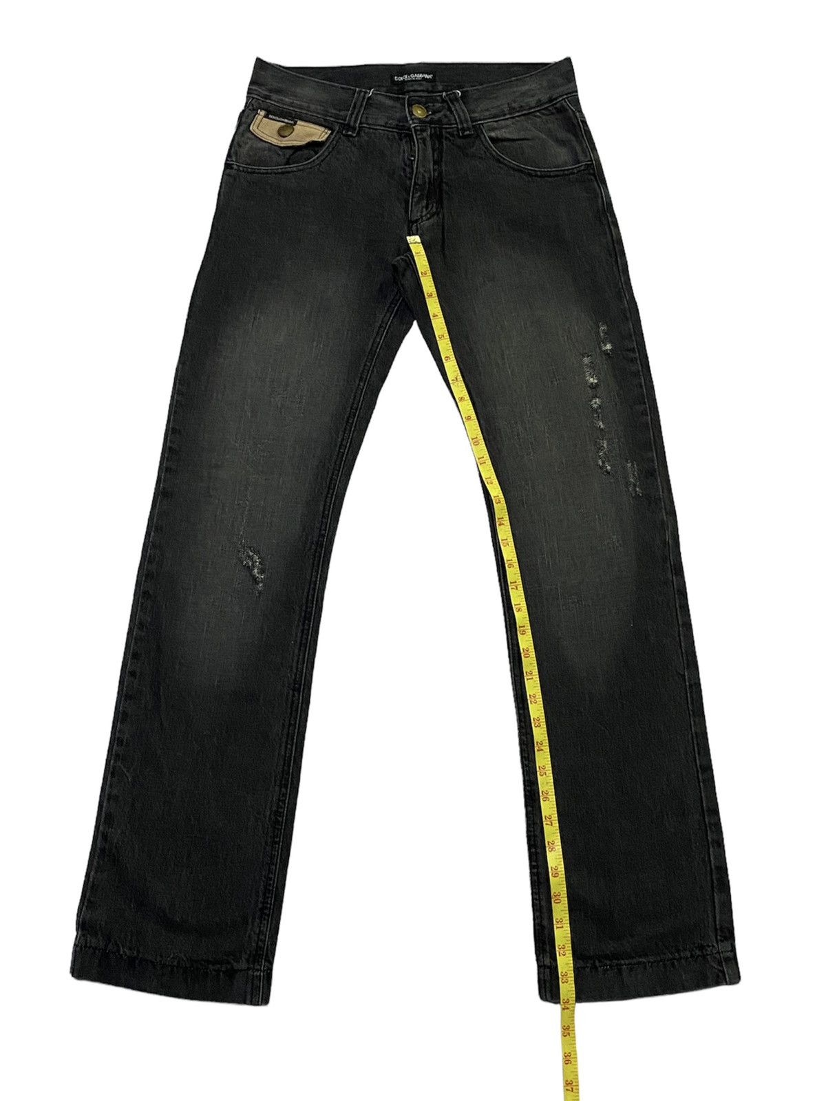 Dolce & Gabbana Dolce & Cabbana Ripped Distressed Denim Pants Size US 32 / EU 48 - 7 Thumbnail