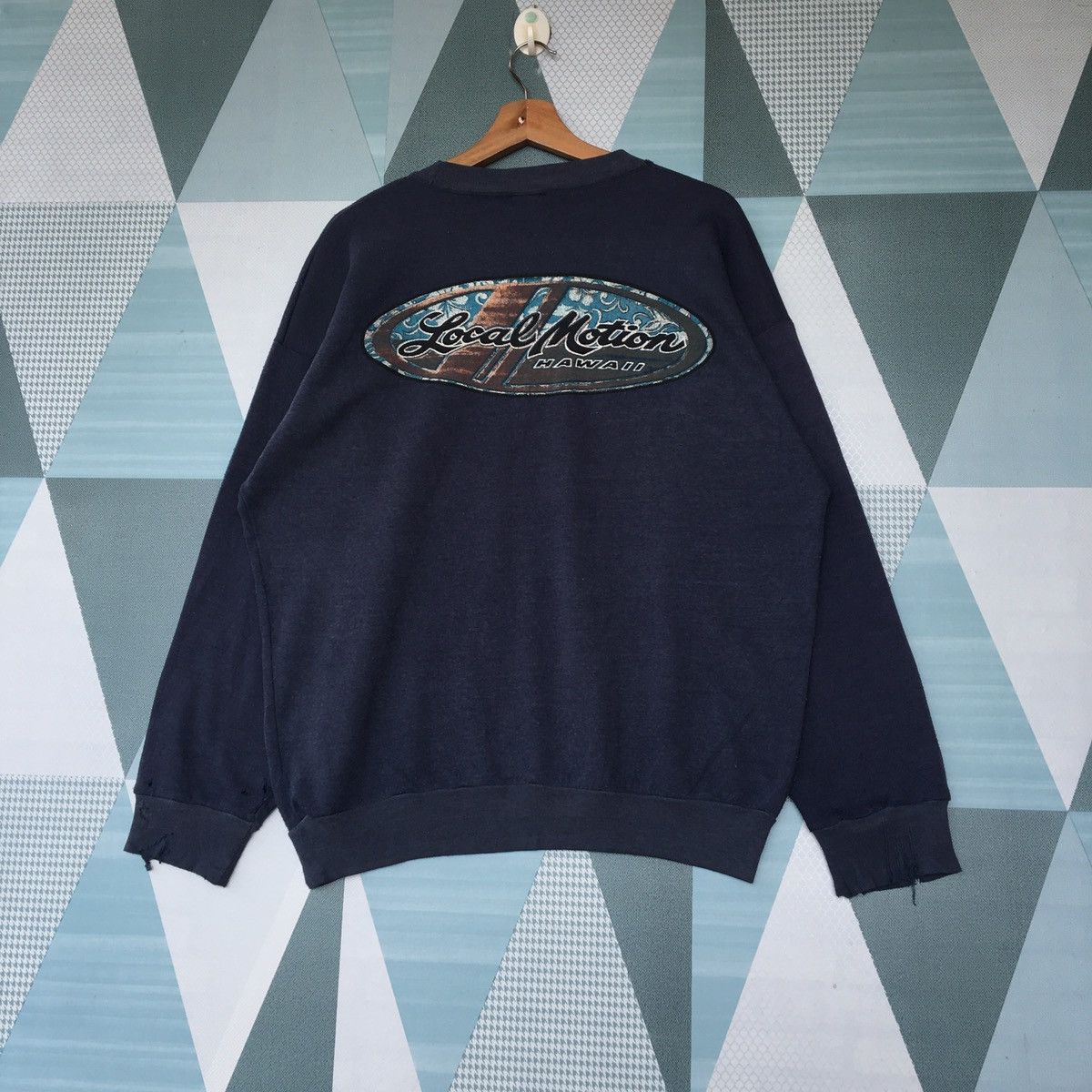 Local Motion Hawaii Sweatshirt Pullover Jumper Sweatshirt