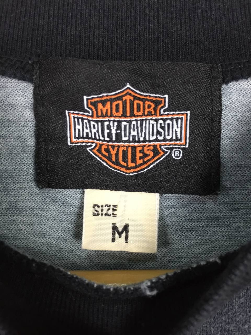 Harley Davidson Vtg 00s Harley Davidson Flame Design Full Print Tee Size US M / EU 48-50 / 2 - 5 Thumbnail