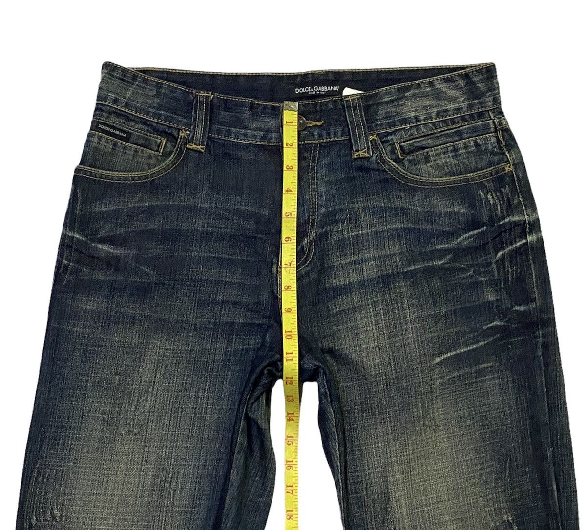 Dolce & Gabbana × Japanese Brand Dolce & Cabbana Denim Jeans Size US 35 - 5 Thumbnail