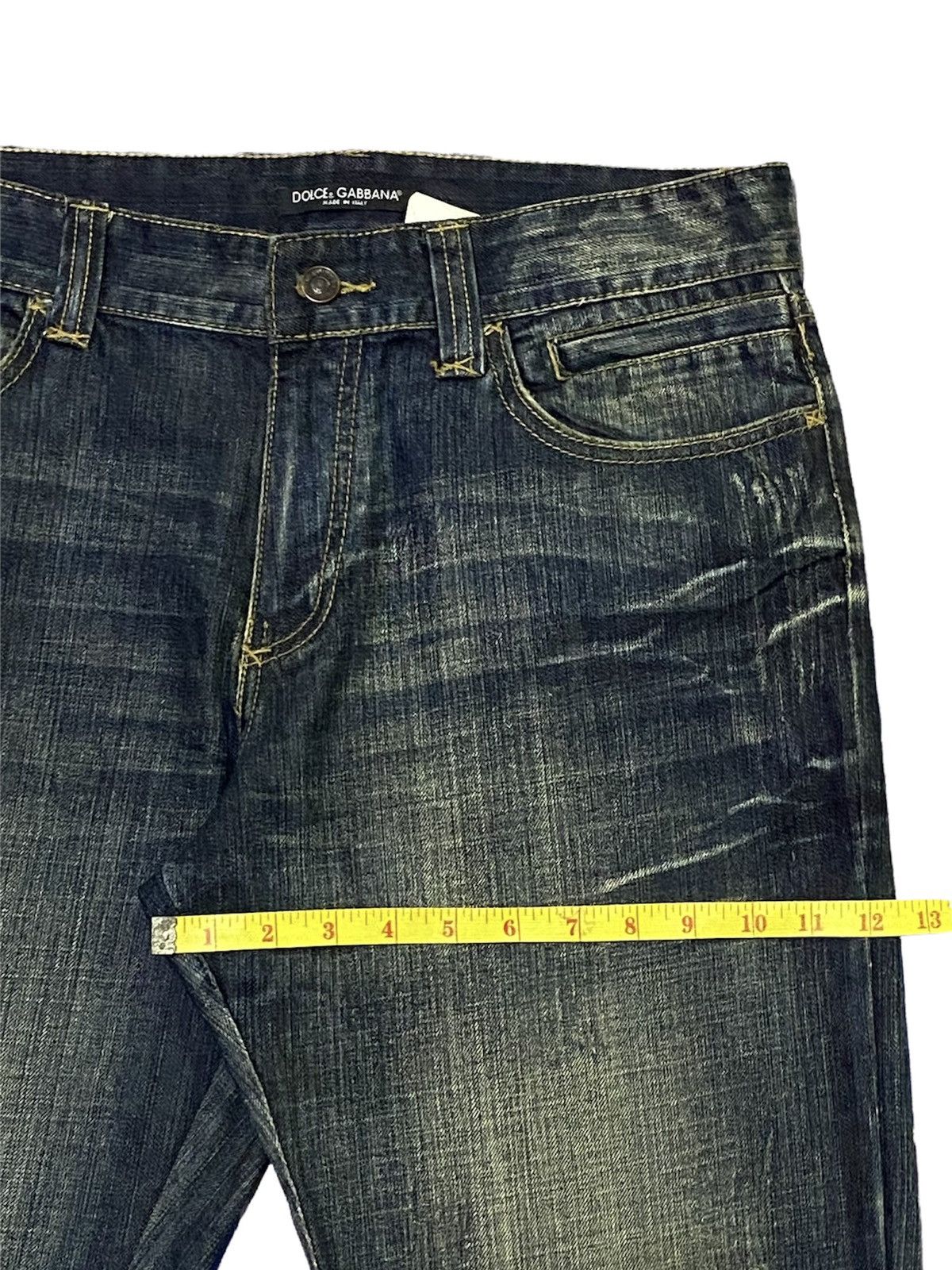 Dolce & Gabbana × Japanese Brand Dolce & Cabbana Denim Jeans Size US 35 - 8 Thumbnail