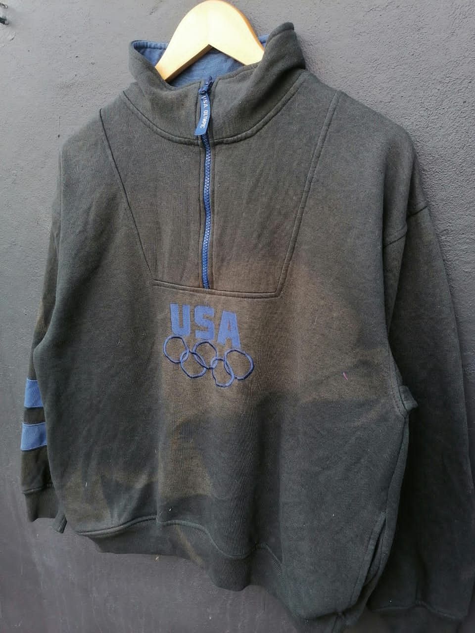 USA Olympics USA Olympic Sun Faded Sweater Size US M / EU 48-50 / 2 - 2 Thumbnail