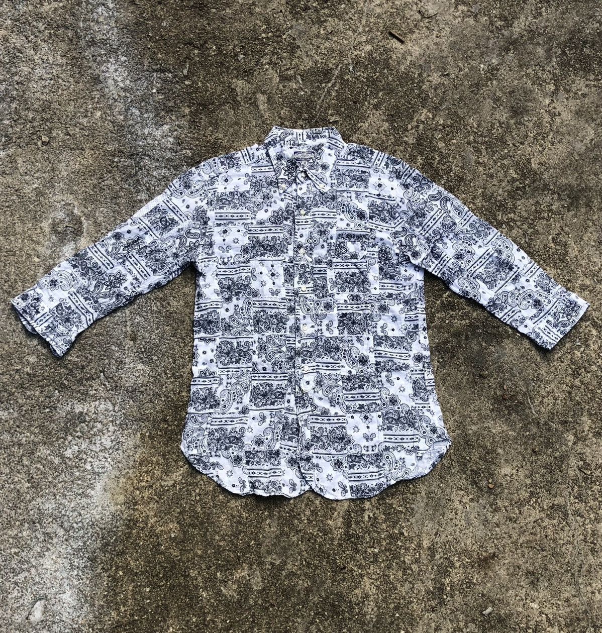 Japanese Brand × Sugar Cane PATCHWORK LIBERTY SUGARCANE. RARE DESIGN !! Size US M / EU 48-50 / 2 - 1 Thumbnail