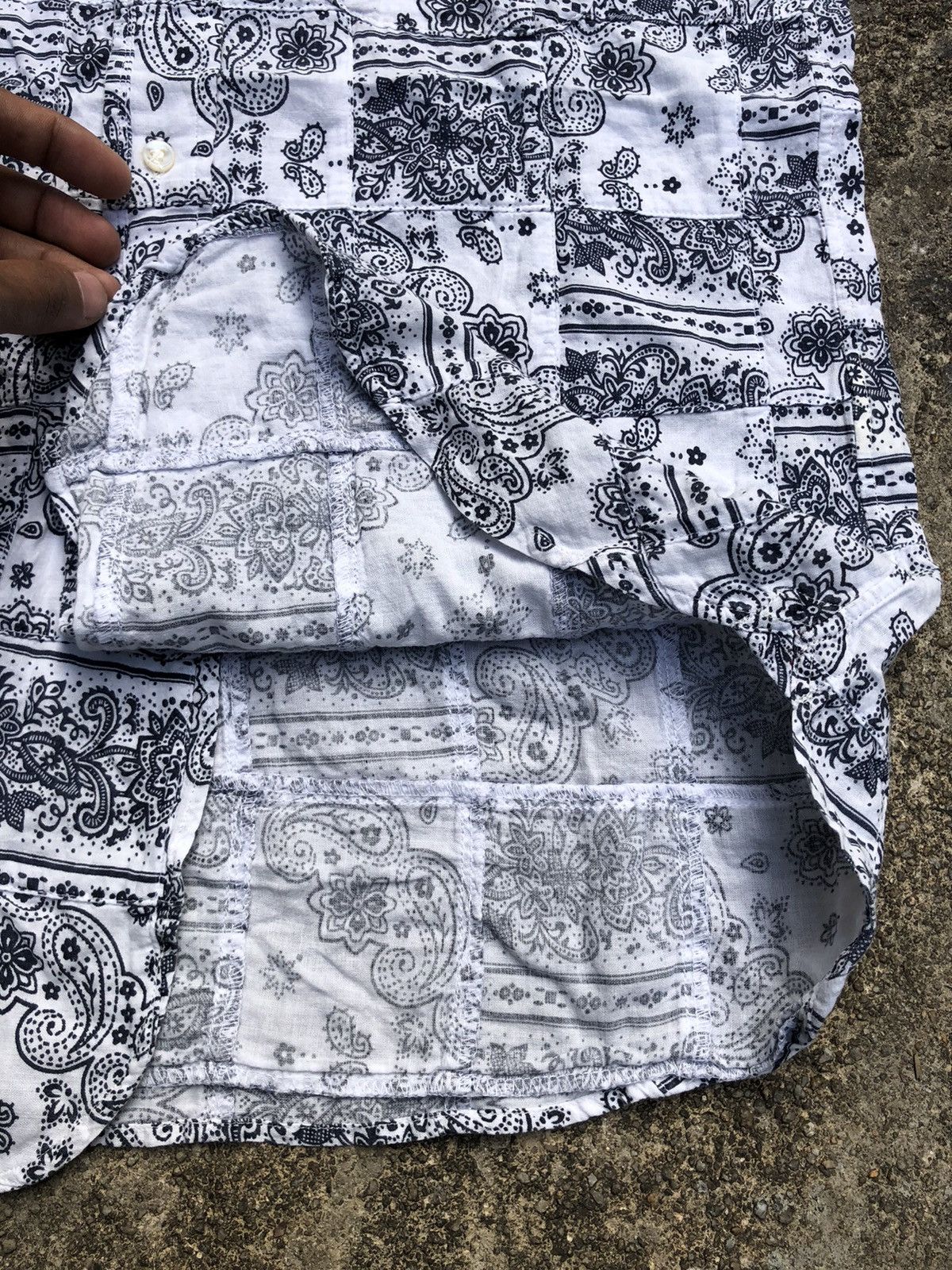 Japanese Brand × Sugar Cane PATCHWORK LIBERTY SUGARCANE. RARE DESIGN !! Size US M / EU 48-50 / 2 - 11 Thumbnail