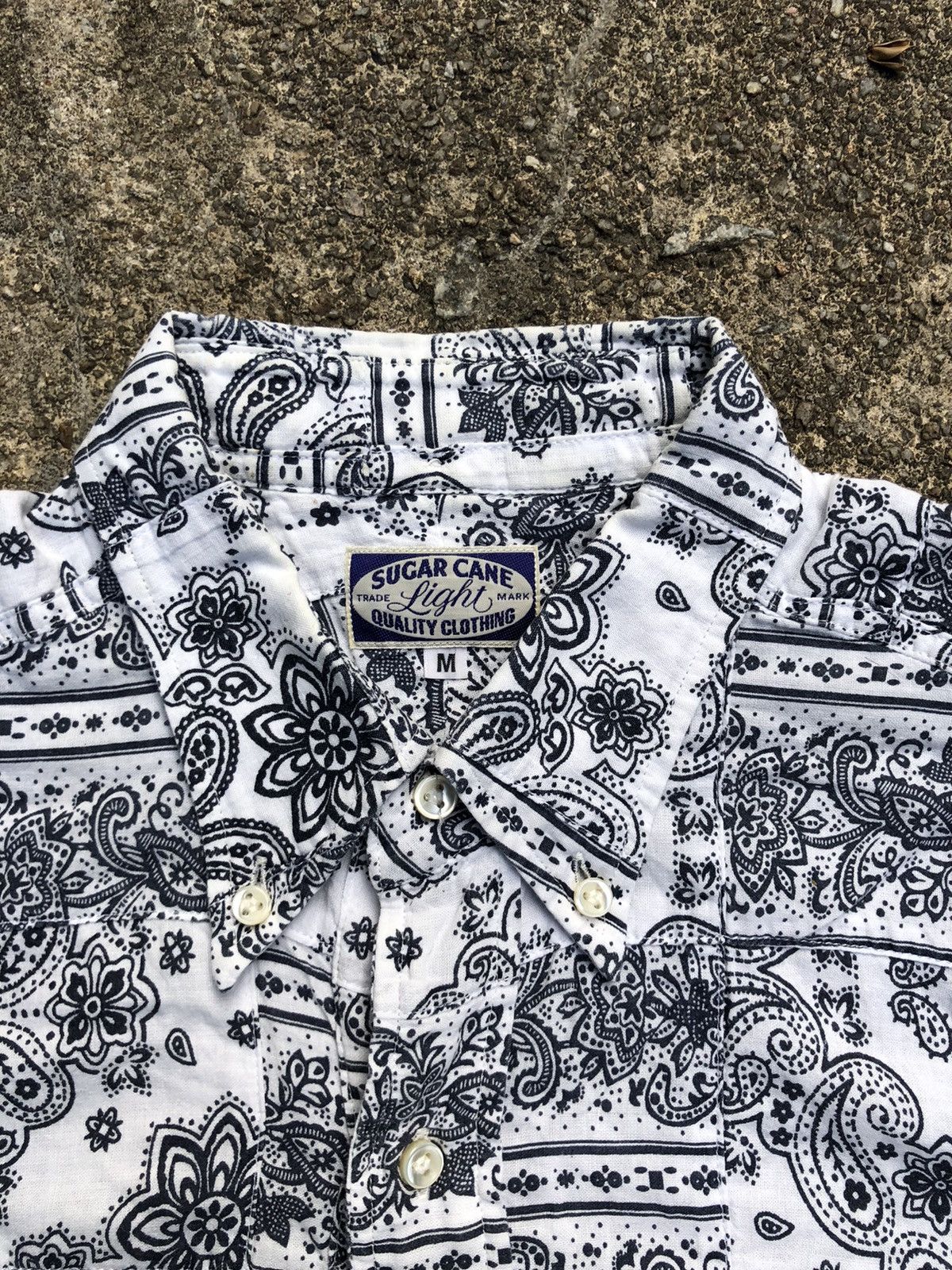 Japanese Brand × Sugar Cane PATCHWORK LIBERTY SUGARCANE. RARE DESIGN !! Size US M / EU 48-50 / 2 - 4 Thumbnail