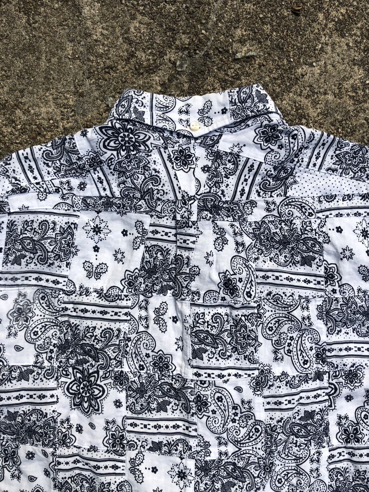 Japanese Brand × Sugar Cane PATCHWORK LIBERTY SUGARCANE. RARE DESIGN !! Size US M / EU 48-50 / 2 - 9 Thumbnail
