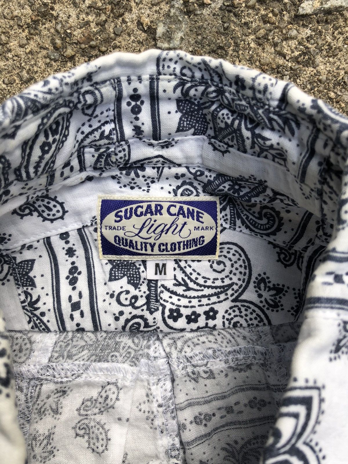 Japanese Brand × Sugar Cane PATCHWORK LIBERTY SUGARCANE. RARE DESIGN !! Size US M / EU 48-50 / 2 - 5 Thumbnail