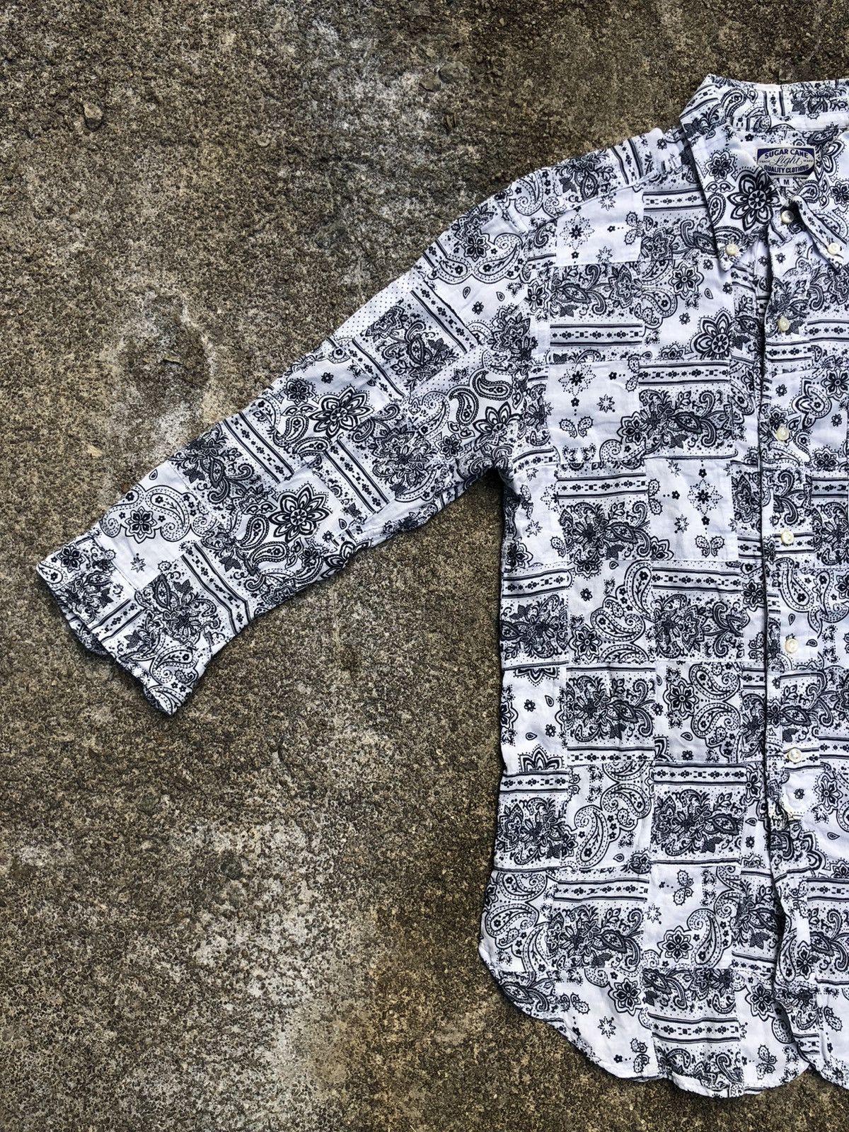 Japanese Brand × Sugar Cane PATCHWORK LIBERTY SUGARCANE. RARE DESIGN !! Size US M / EU 48-50 / 2 - 3 Thumbnail