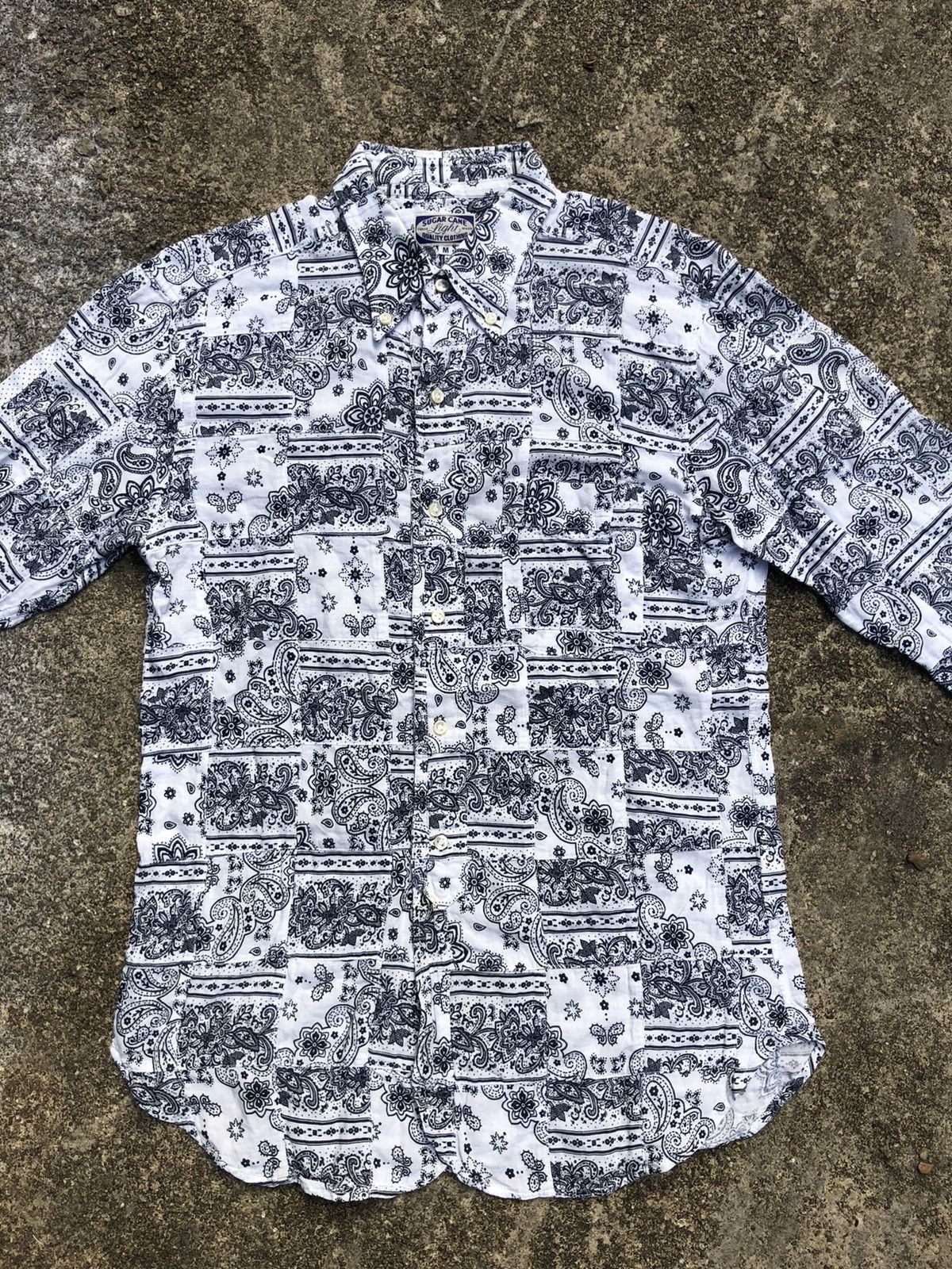 Japanese Brand × Sugar Cane PATCHWORK LIBERTY SUGARCANE. RARE DESIGN !! Size US M / EU 48-50 / 2 - 2 Thumbnail
