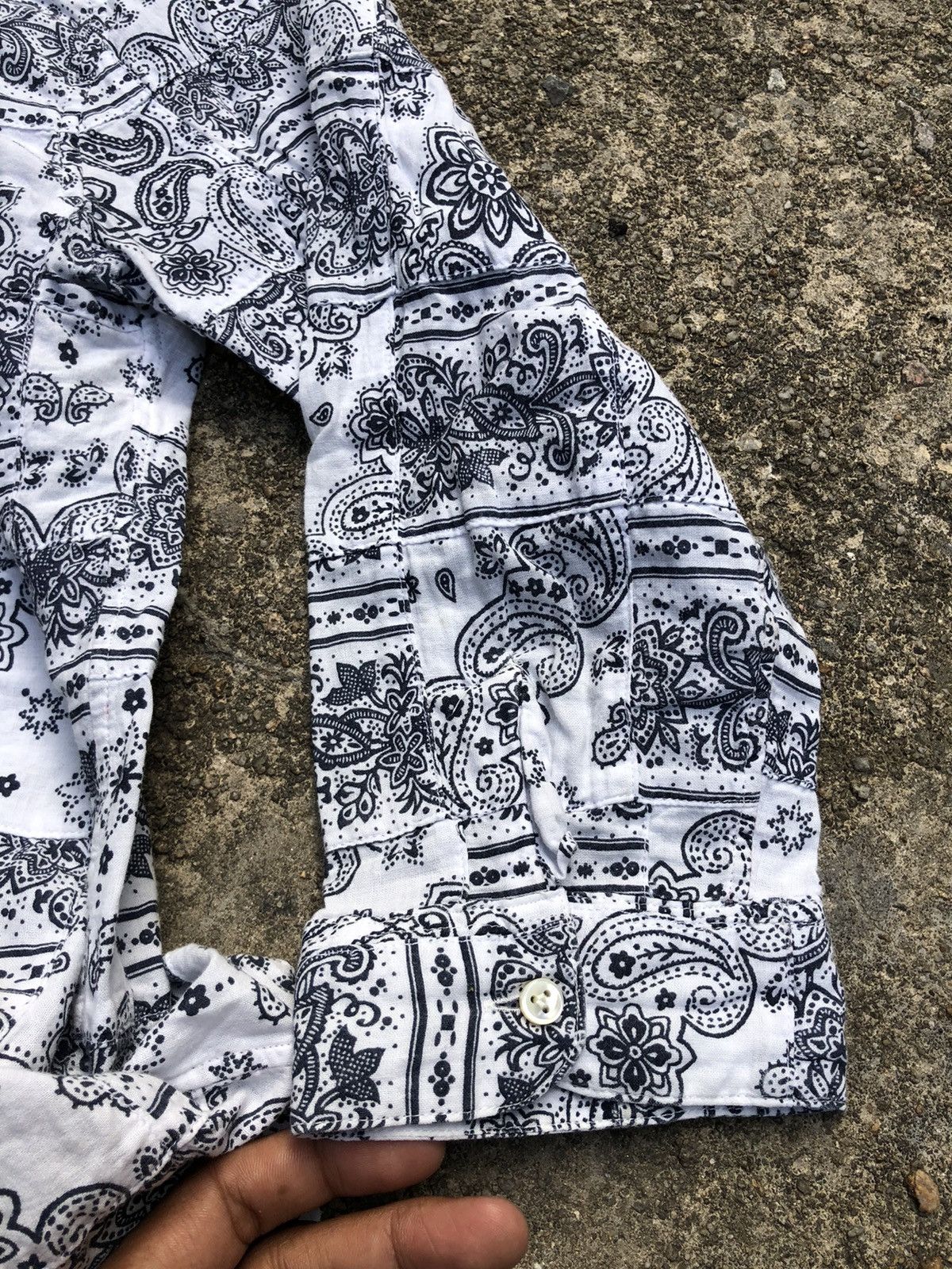 Japanese Brand × Sugar Cane PATCHWORK LIBERTY SUGARCANE. RARE DESIGN !! Size US M / EU 48-50 / 2 - 12 Thumbnail