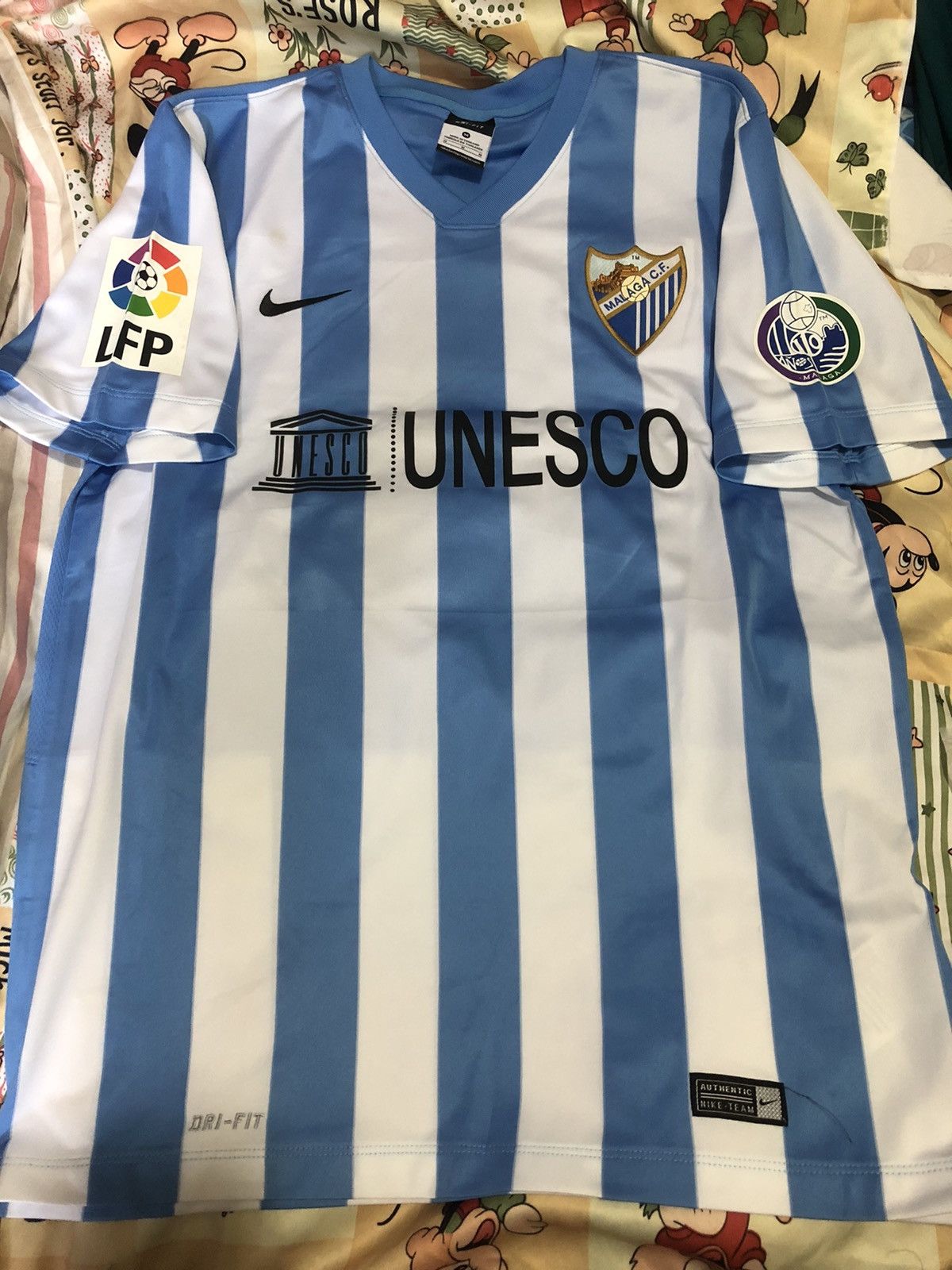 Malaga 14/15 home shirt #6 Camacho