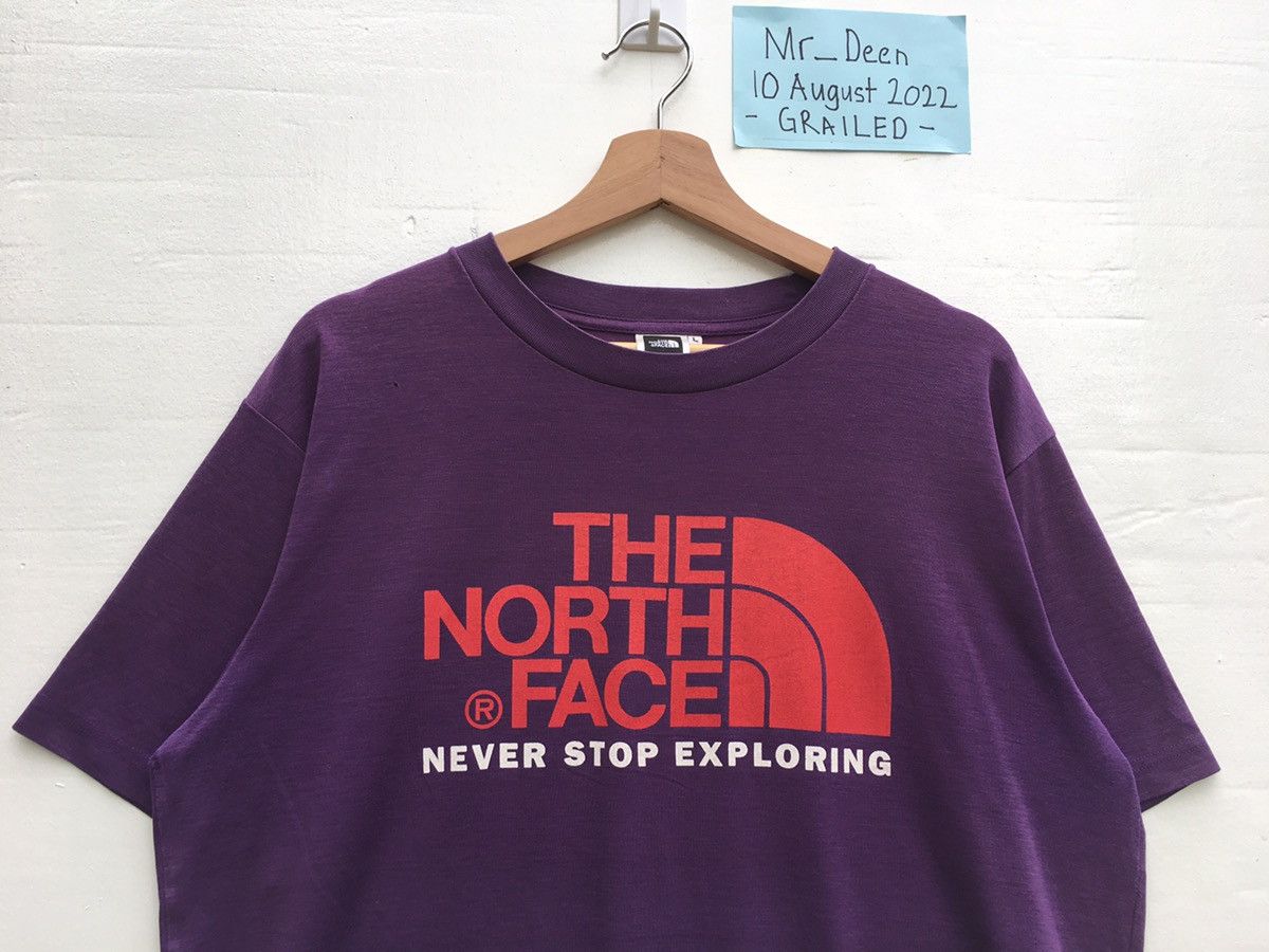 The North Face Vintage The North Face Spellout Tshirt Size US L / EU 52-54 / 3 - 1 Thumbnail