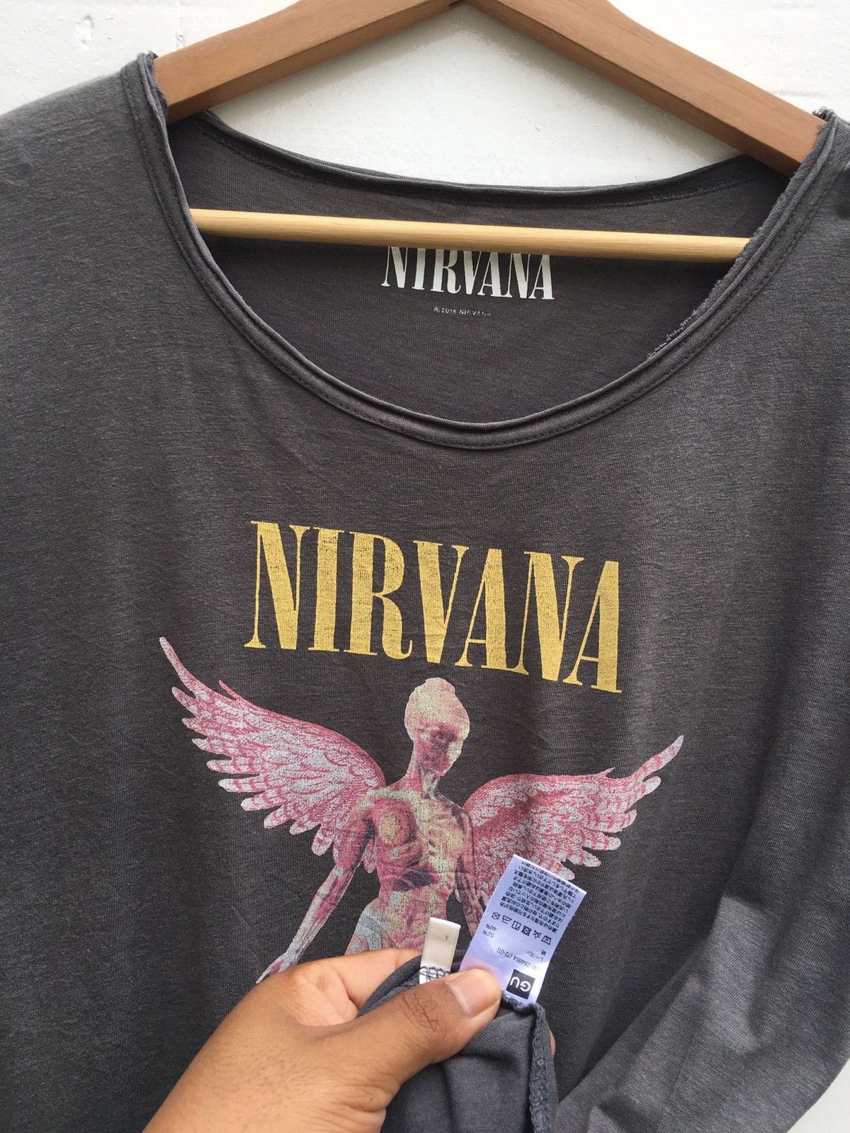 Band Tees Rare Nirvana In Utero Tshirt Size US M / EU 48-50 / 2 - 8 Thumbnail