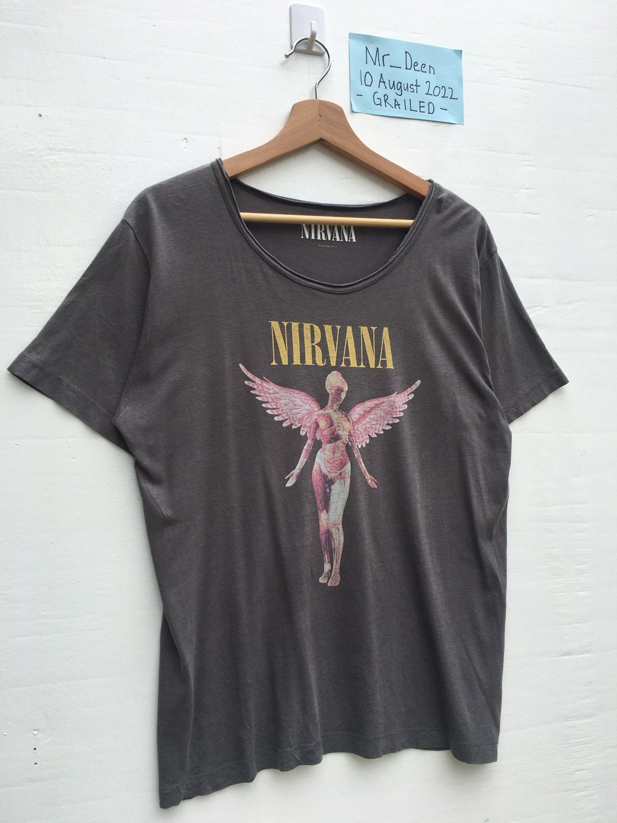 Band Tees Rare Nirvana In Utero Tshirt Size US M / EU 48-50 / 2 - 3 Thumbnail
