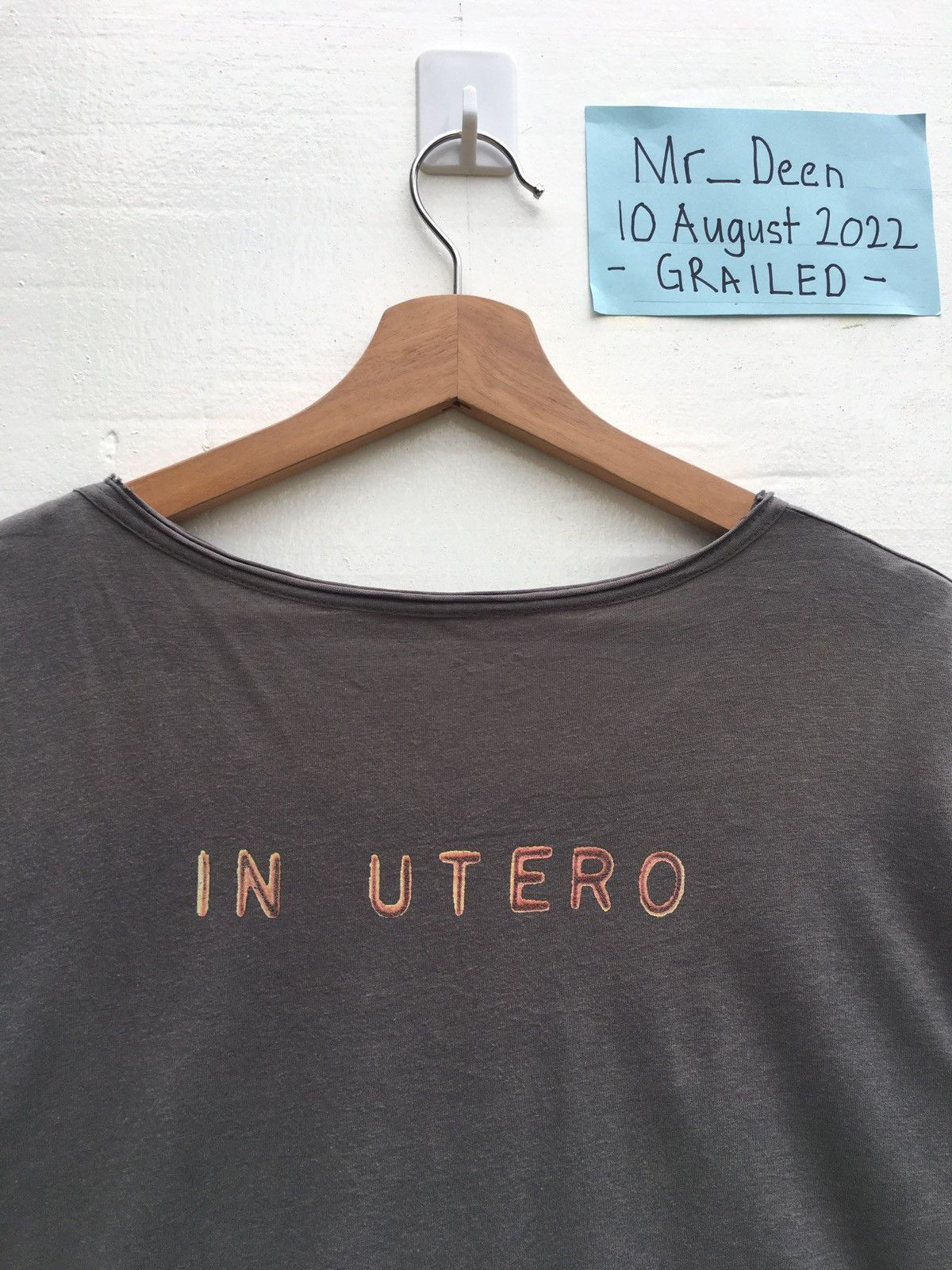 Band Tees Rare Nirvana In Utero Tshirt Size US M / EU 48-50 / 2 - 15 Thumbnail
