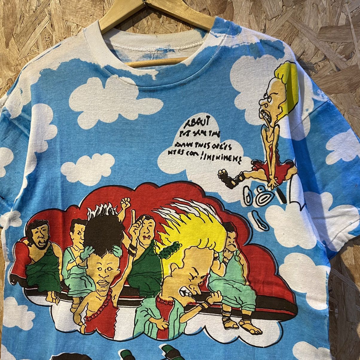 Cartoon Network × Mtv × Vintage VINTAGE RARE‼️Beavis And Butt-Head MTV Cartoon T-Shirt Size US L / EU 52-54 / 3 - 3 Thumbnail