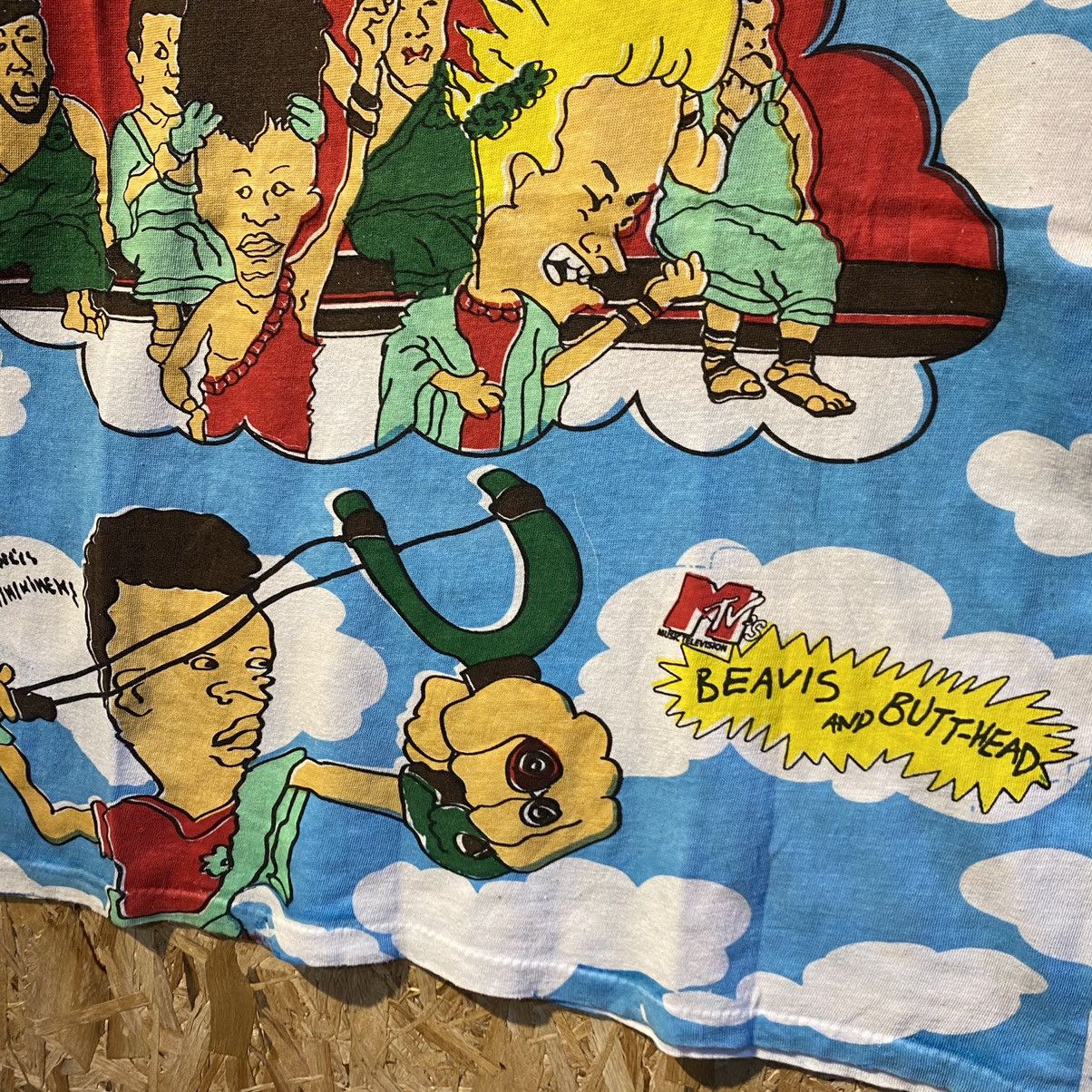 Cartoon Network × Mtv × Vintage VINTAGE RARE‼️Beavis And Butt-Head MTV Cartoon T-Shirt Size US L / EU 52-54 / 3 - 4 Thumbnail