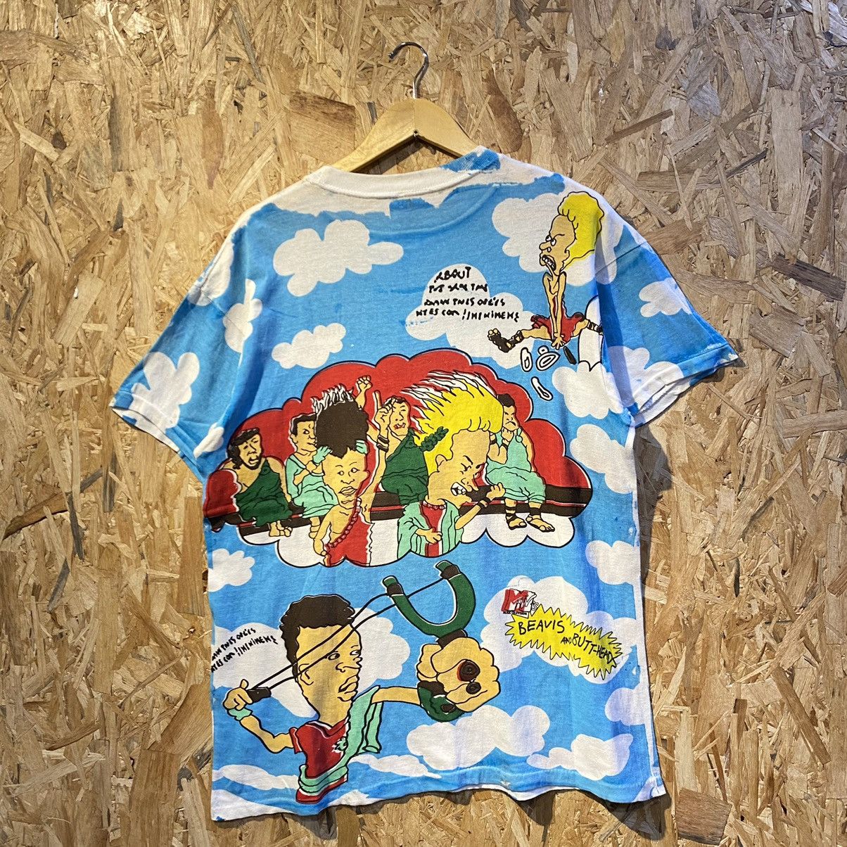 Cartoon Network × Mtv × Vintage VINTAGE RARE‼️Beavis And Butt-Head MTV Cartoon T-Shirt Size US L / EU 52-54 / 3 - 2 Thumbnail