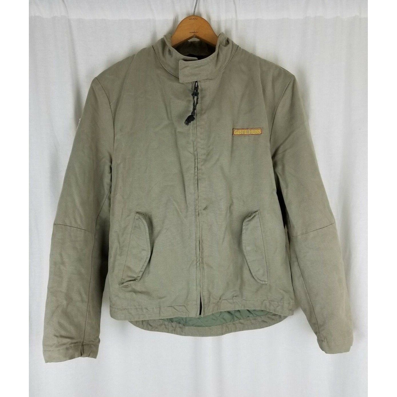 Marc O'Polo Campus Stockholm Patch Canvas Quilted Jacket
