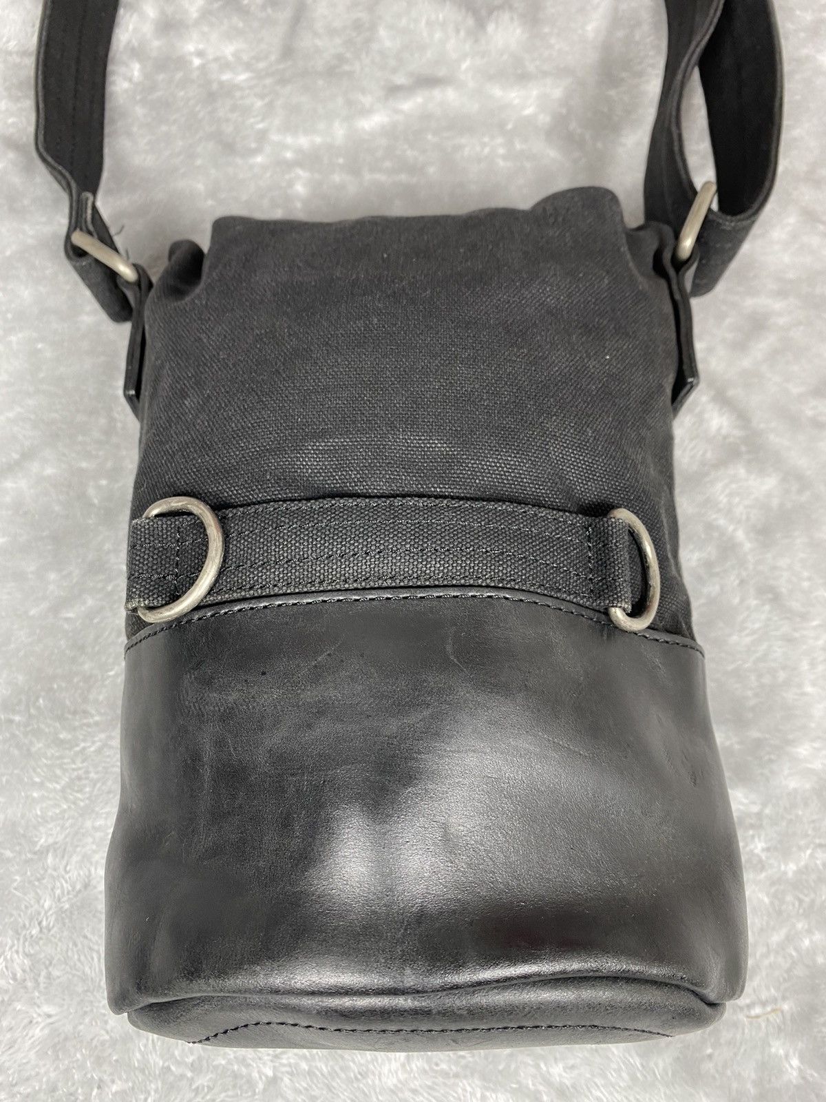 Dries Van Noten Dries Van Noten Shoulder/Cross body Leather Canvas Bag Size ONE SIZE - 8 Thumbnail