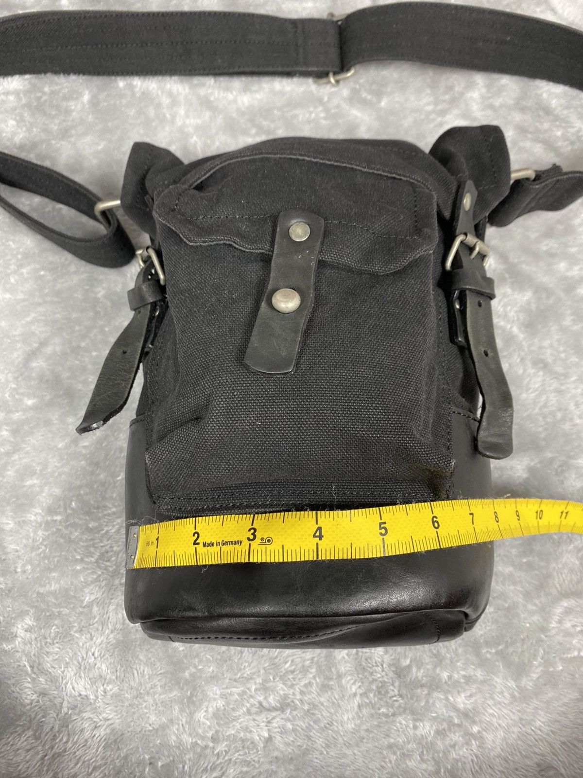 Dries Van Noten Dries Van Noten Shoulder/Cross body Leather Canvas Bag Size ONE SIZE - 13 Thumbnail