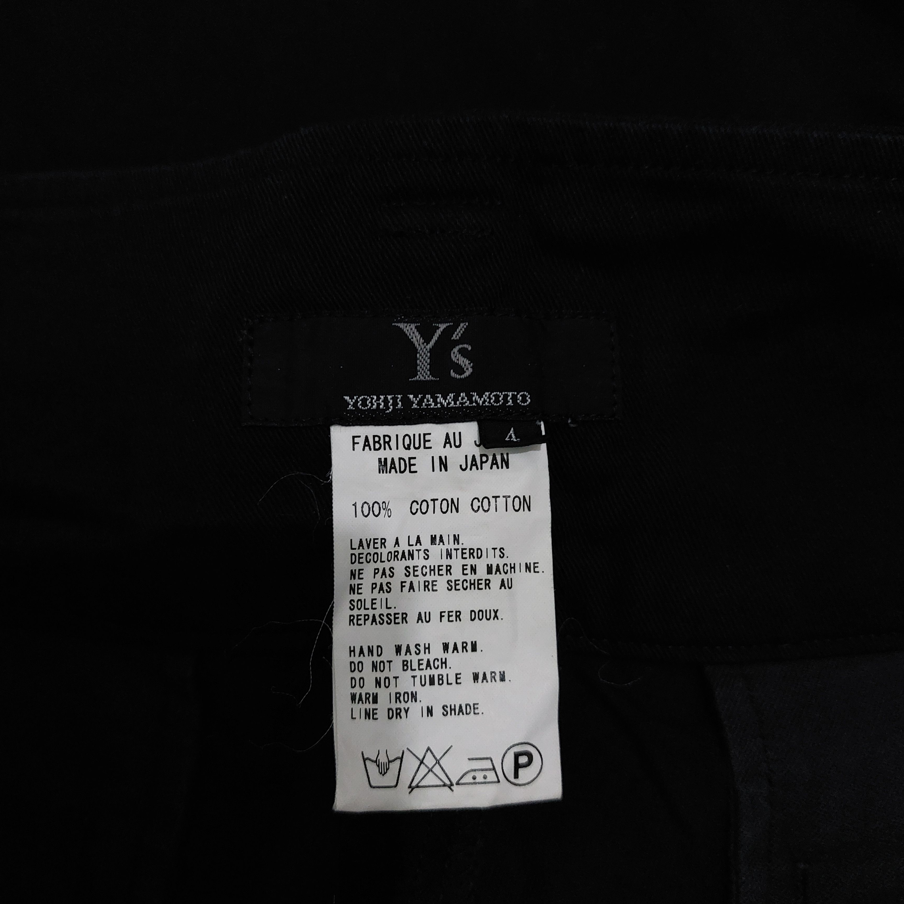 Y's × Yohji Yamamoto Y's - Yohji Yamamoto - Wide Leg Pants Size US 34 / EU 50 - 9 Thumbnail