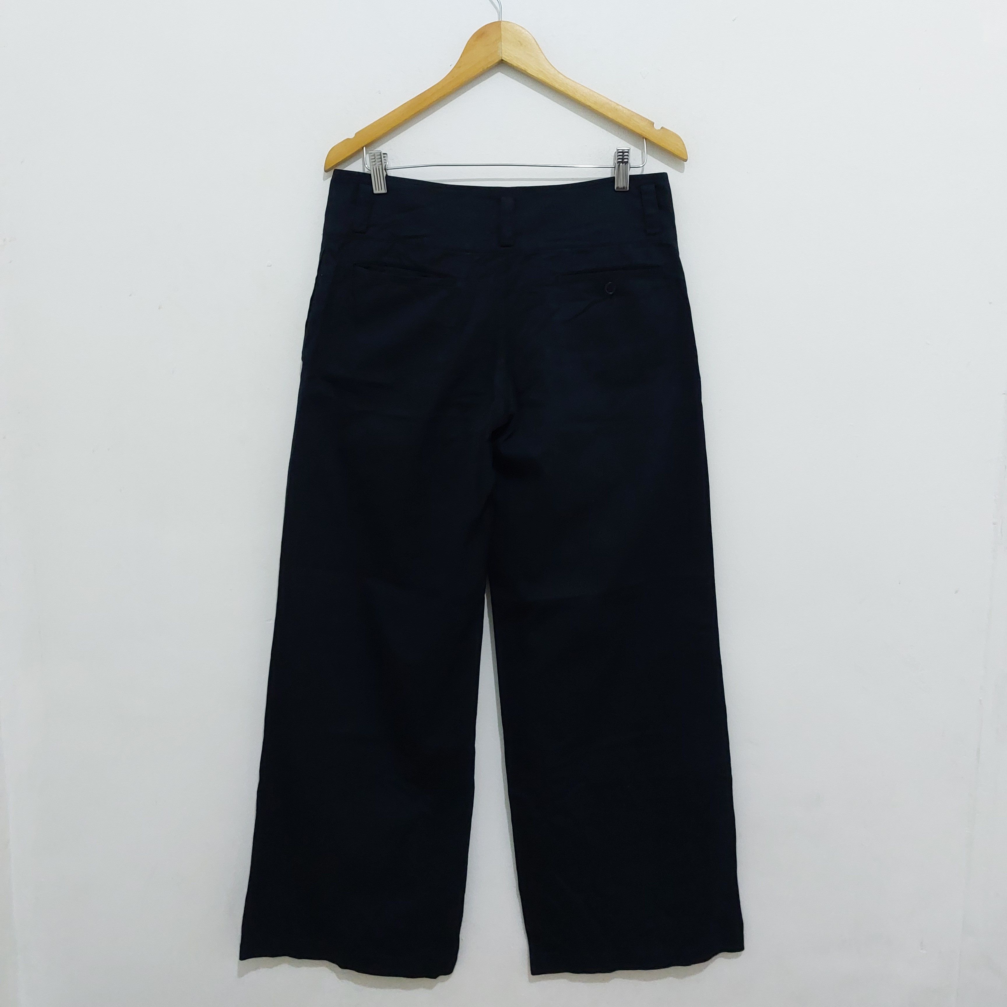 Y's × Yohji Yamamoto Y's - Yohji Yamamoto - Wide Leg Pants Size US 34 / EU 50 - 2 Thumbnail