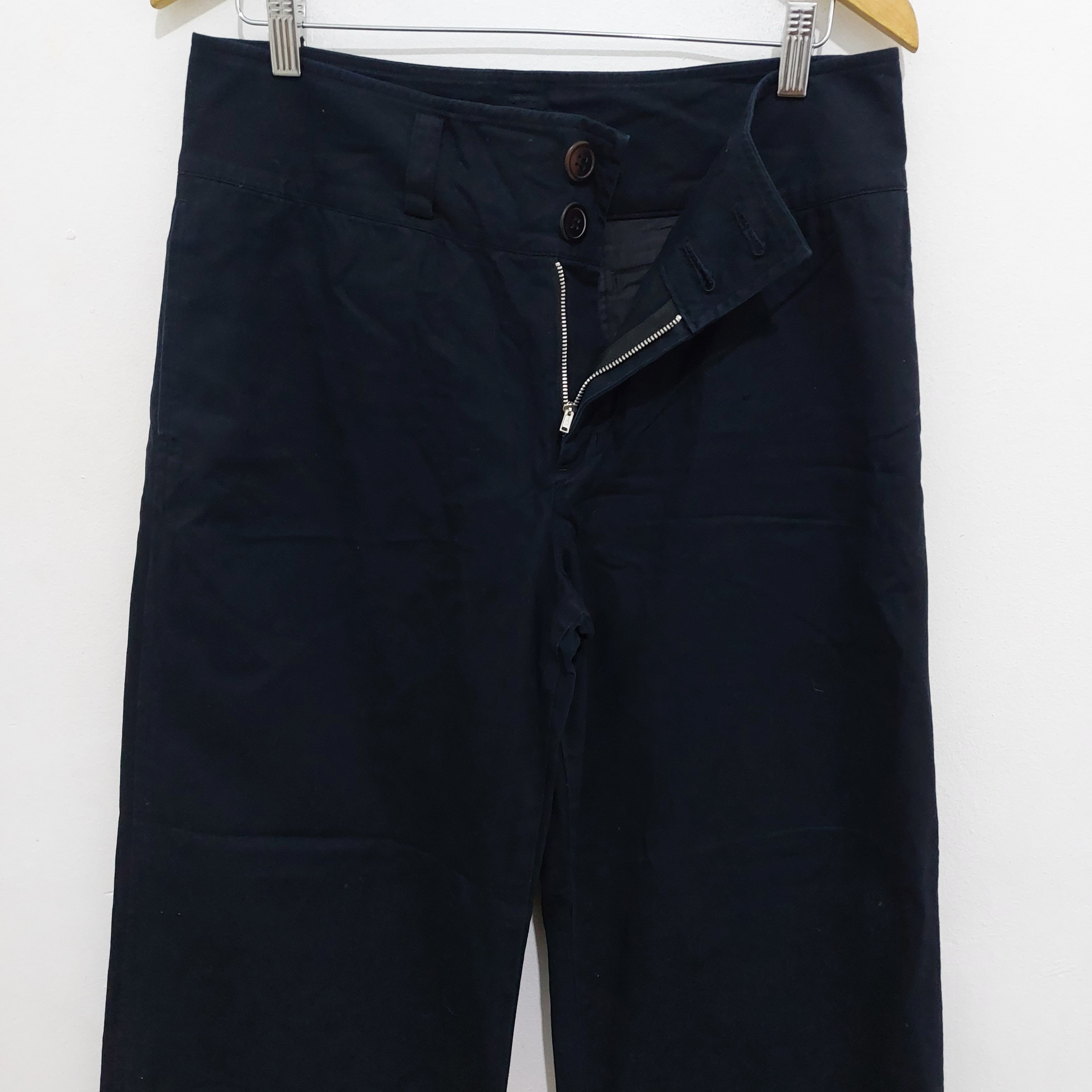 Y's × Yohji Yamamoto Y's - Yohji Yamamoto - Wide Leg Pants Size US 34 / EU 50 - 6 Thumbnail
