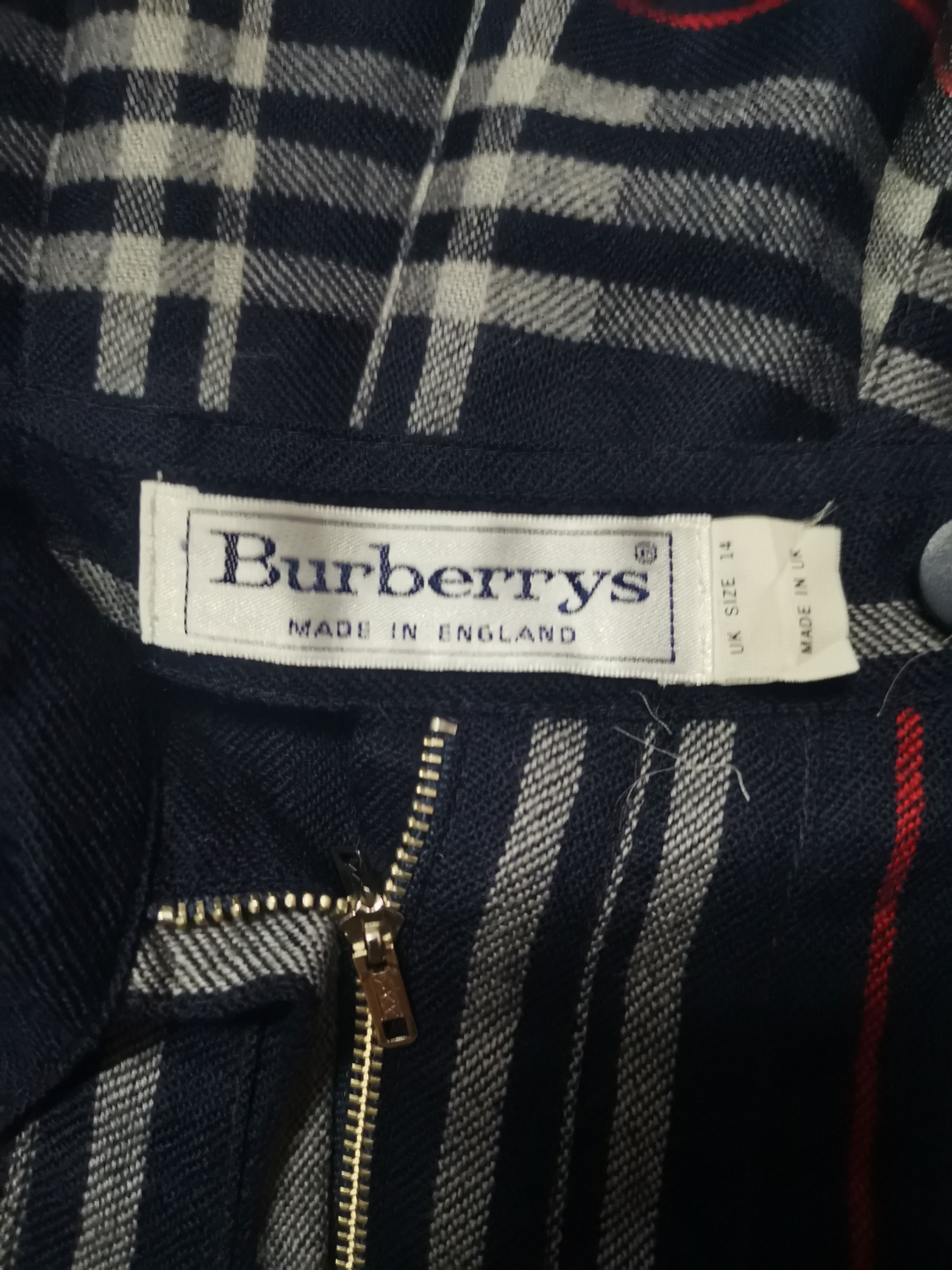 Burberry × Vintage Vintage Burberrys Skirt Size 32" / US 10 / IT 46 - 7 Thumbnail