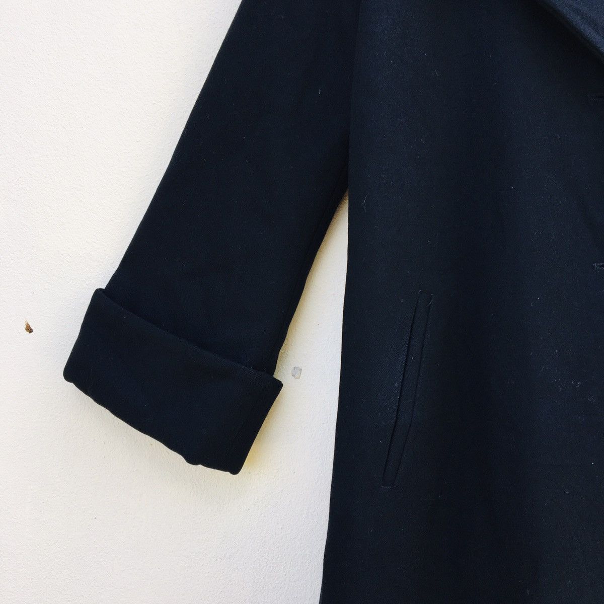 Y's × Yohji Yamamoto Y’S YOHJI YAMAMOTO TRENCH COAT WOOL LONG JACKET Size US L / EU 52-54 / 3 - 6 Thumbnail