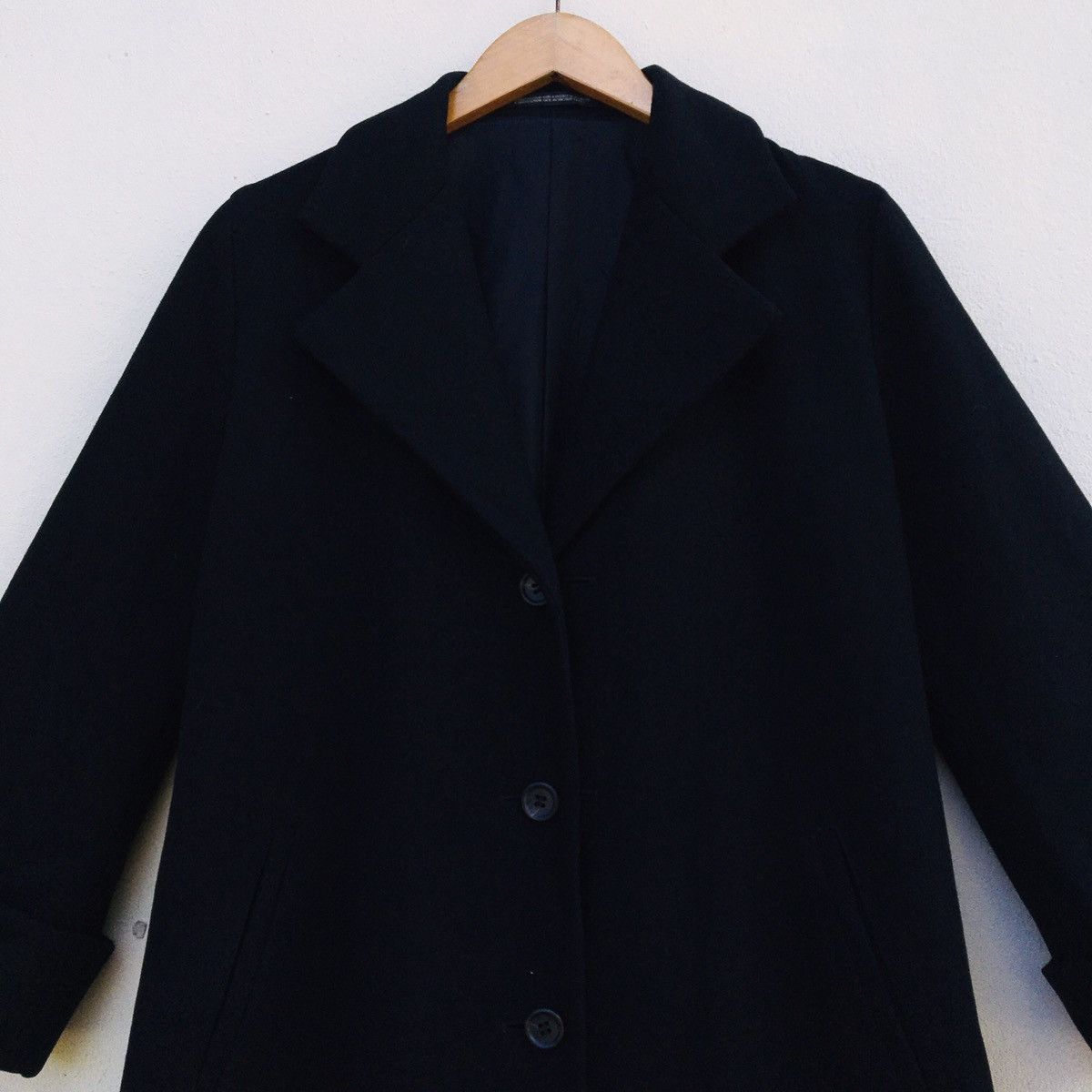 Y's × Yohji Yamamoto Y’S YOHJI YAMAMOTO TRENCH COAT WOOL LONG JACKET Size US L / EU 52-54 / 3 - 2 Thumbnail