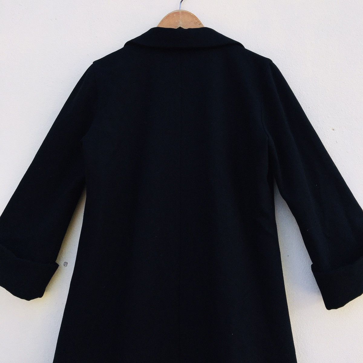 Y's × Yohji Yamamoto Y’S YOHJI YAMAMOTO TRENCH COAT WOOL LONG JACKET Size US L / EU 52-54 / 3 - 9 Thumbnail
