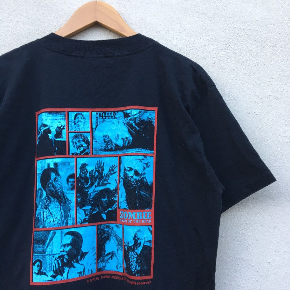 RARE‼️Vintage 90s DAWN OF THE DEAD Movie Promo T-shirt