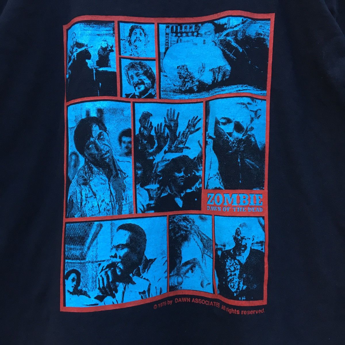 RARE‼️Vintage 90s DAWN OF THE DEAD Movie Promo T-shirt