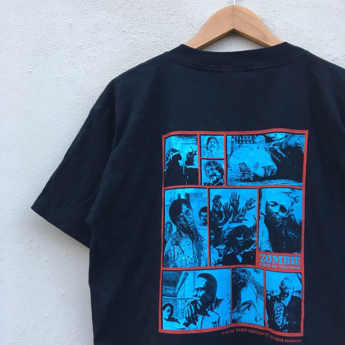 RARE‼️Vintage 90s DAWN OF THE DEAD Movie Promo T-shirt