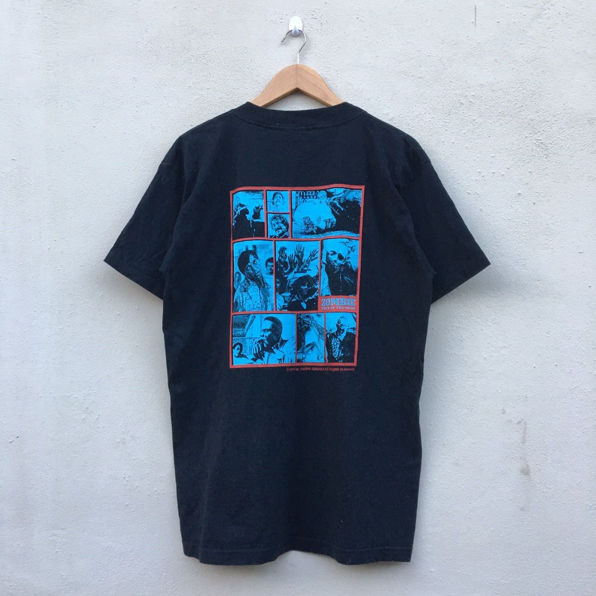 RARE‼️Vintage 90s DAWN OF THE DEAD Movie Promo T-shirt
