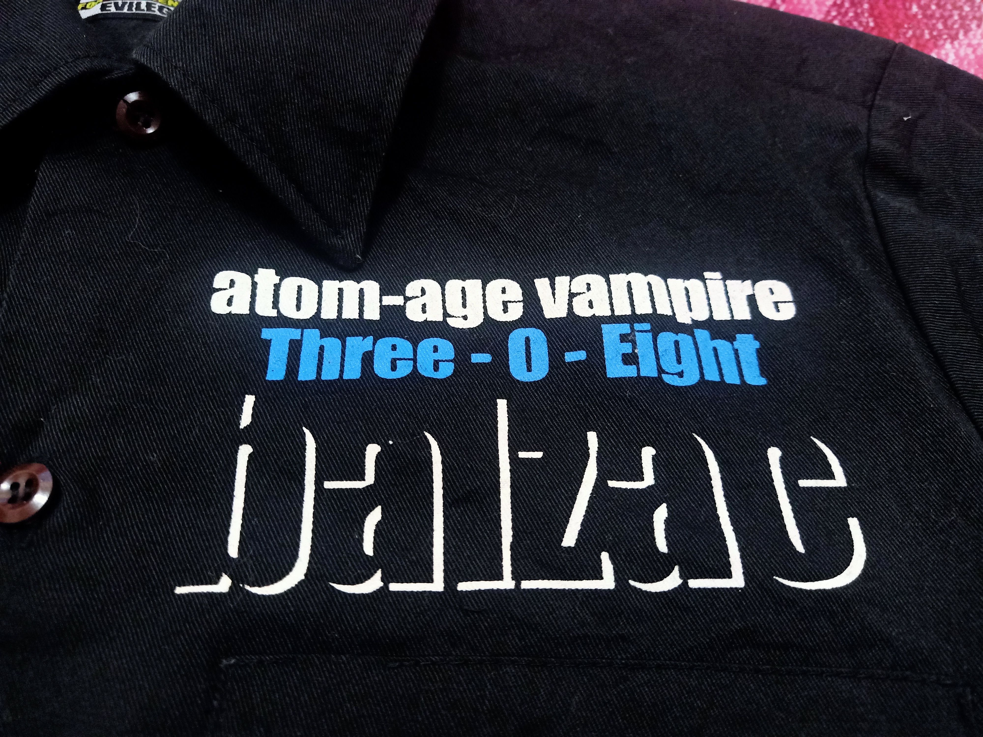 Band Tees Rare!!! Atom-Age in 308 Vampire Balzac punk Size US M / EU 48-50 / 2 - 4 Thumbnail