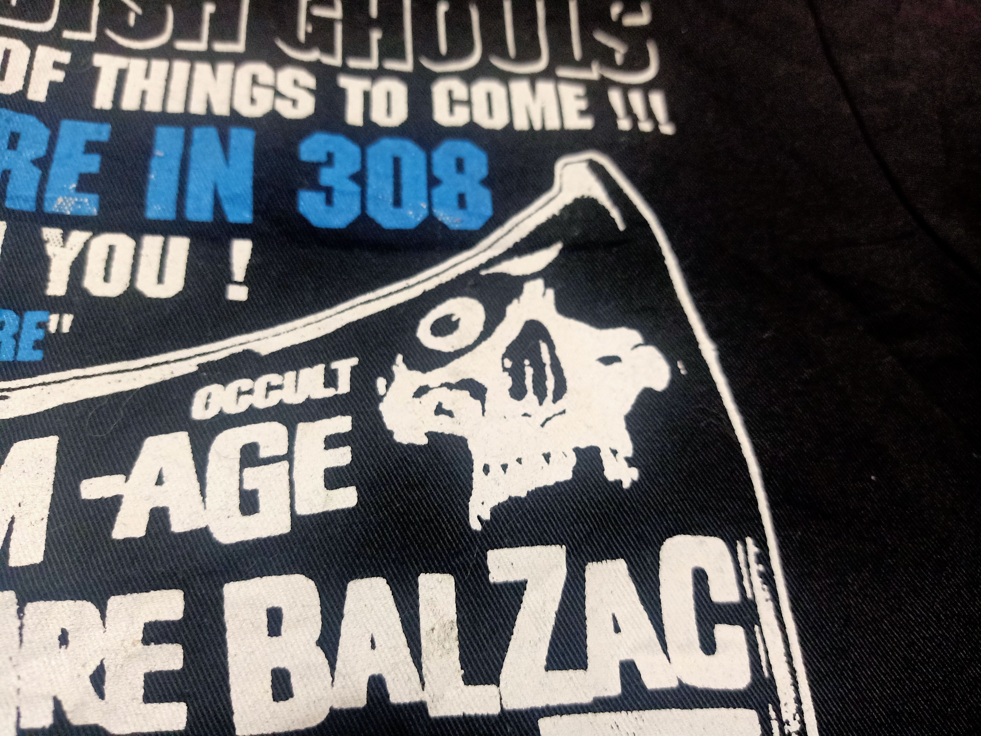 Band Tees Rare!!! Atom-Age in 308 Vampire Balzac punk Size US M / EU 48-50 / 2 - 11 Thumbnail