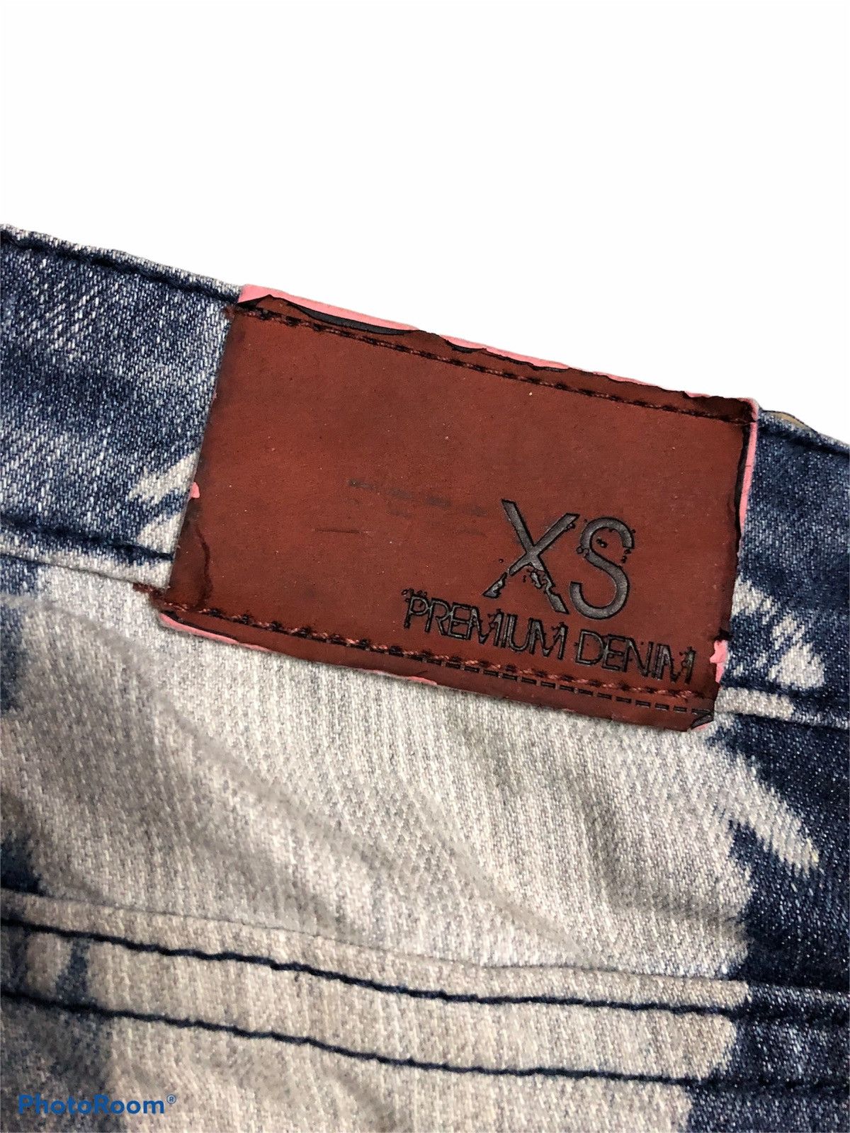 Other XS PREMIUM BLEACH DISTRESSED BIKERS DENIM Size US 34 / EU 50 - 13 Thumbnail